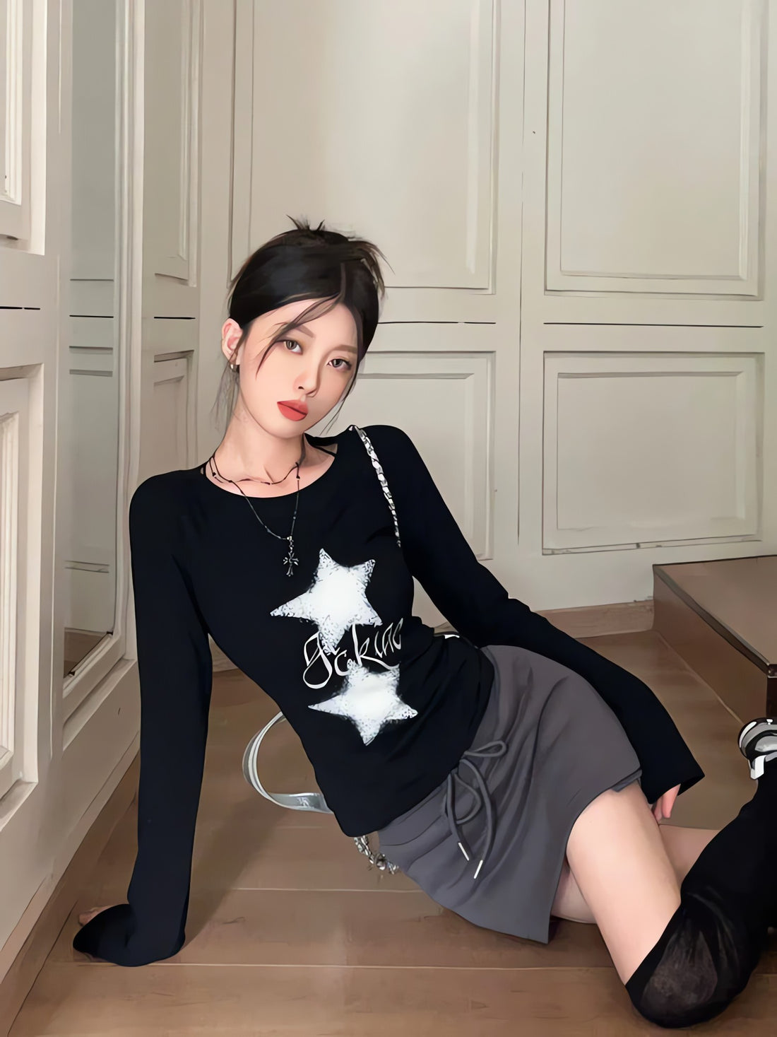 Y2K Star Basic Top - KAYSMAR