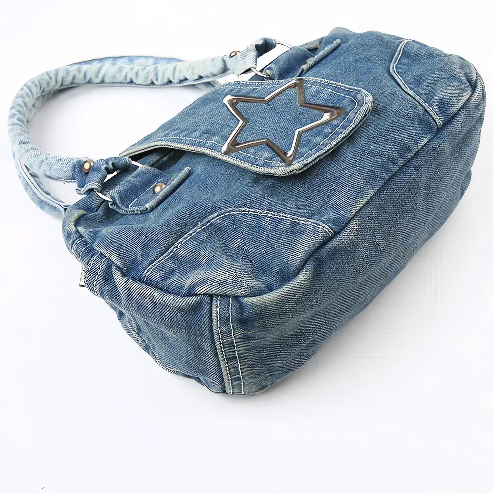 Y2K Star Denim Bag - KAYSMAR