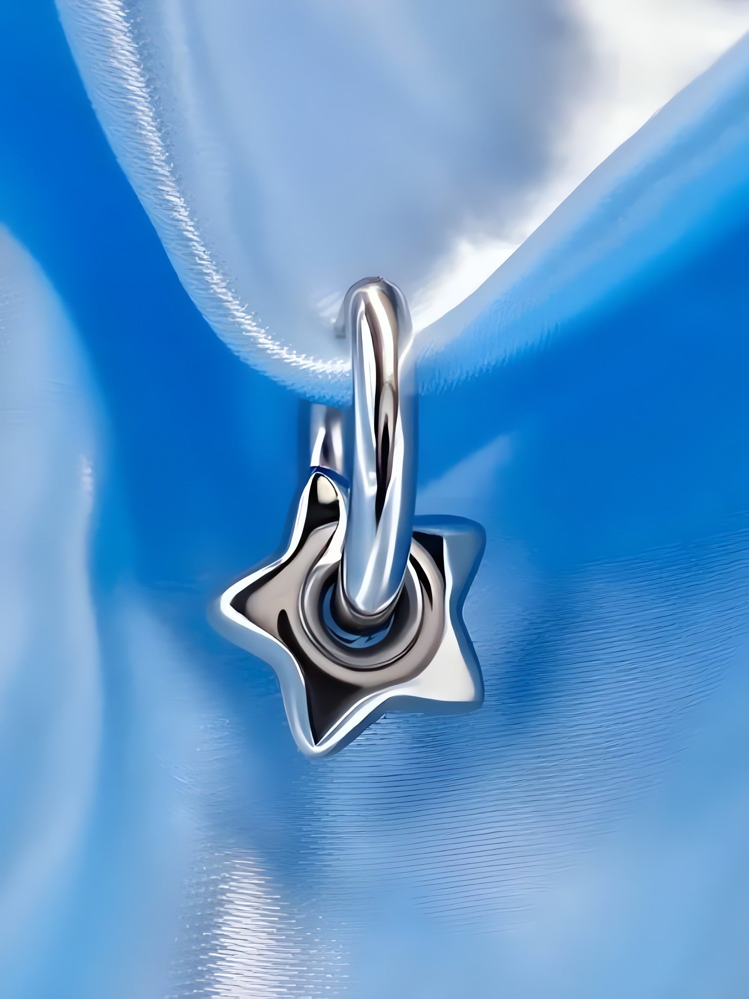 Y2K Star Heart Hoop Earrings - KAYSMAR