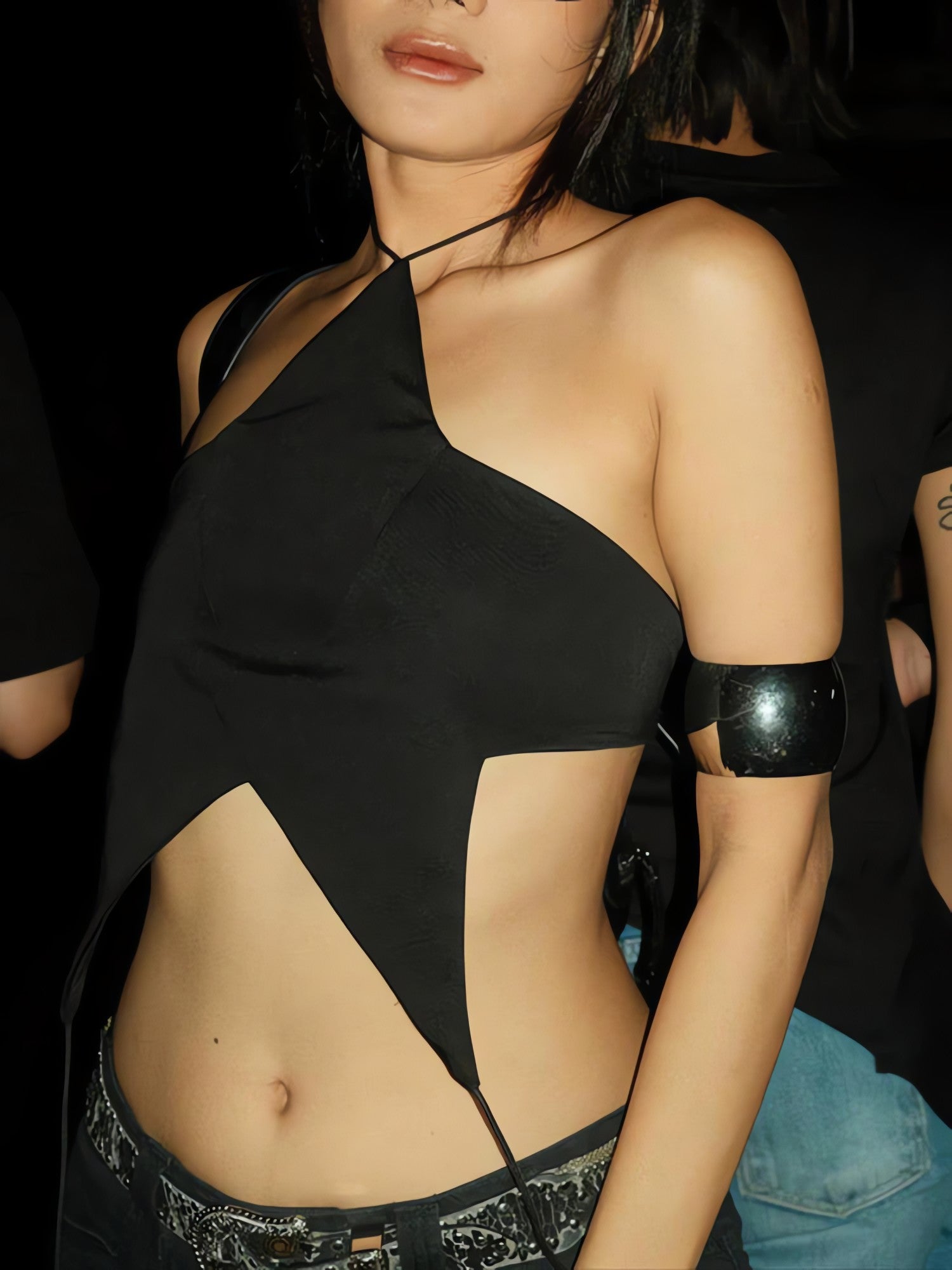 Y2k Star Lace Up Backless Top - KAYSMAR