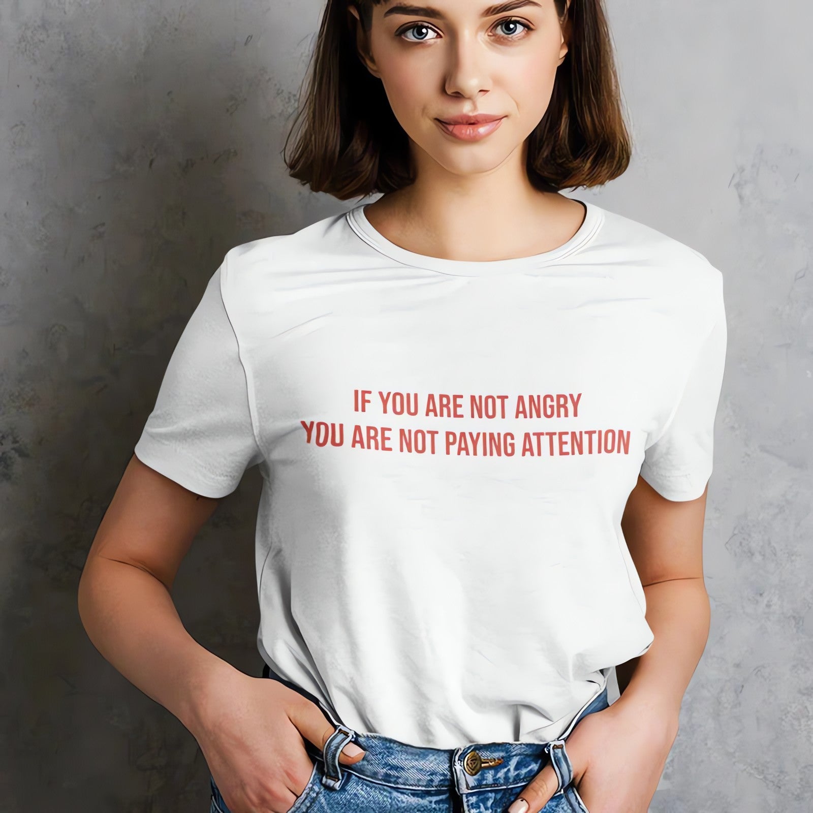 You Are Not Paying Attention Tee - KAYSMAR