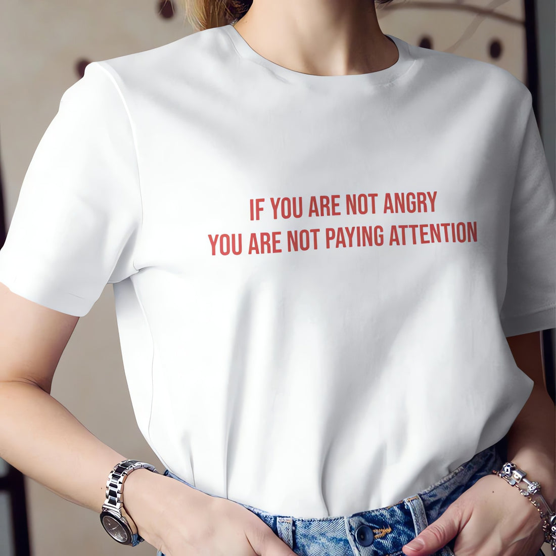 You Are Not Paying Attention Tee - KAYSMAR