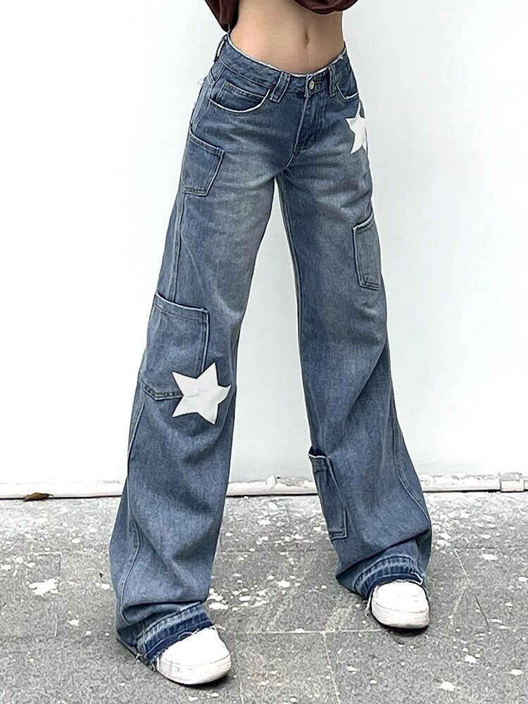 Star Y2K Jeans  Y2K Clothing Store