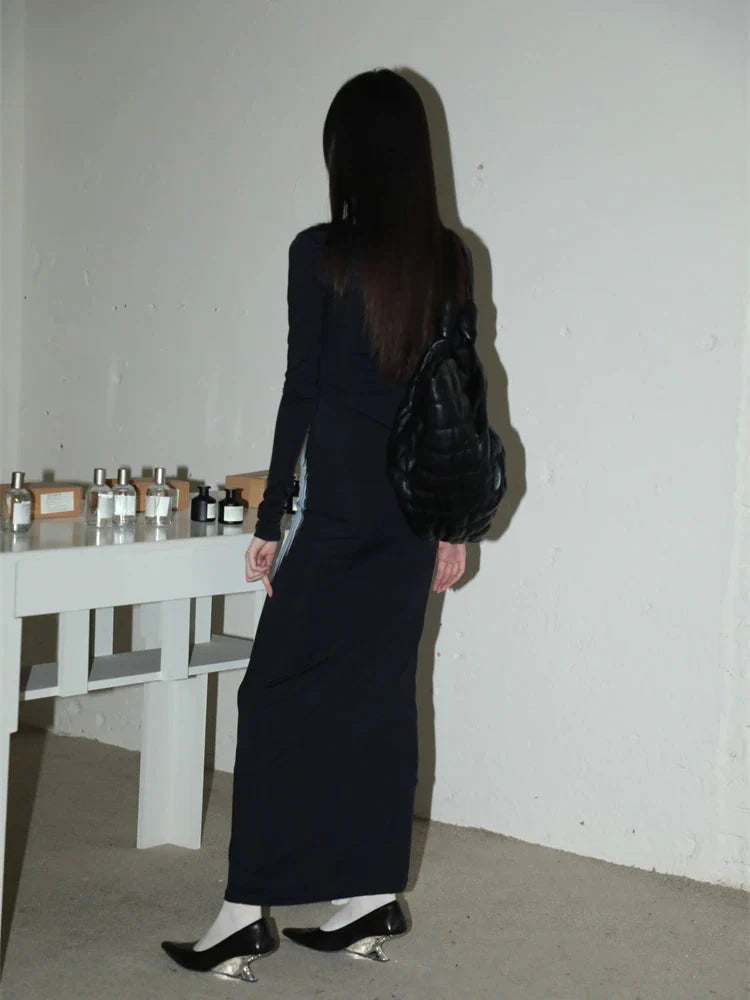 3D Body Print Maxi Dress - KAYSMAR