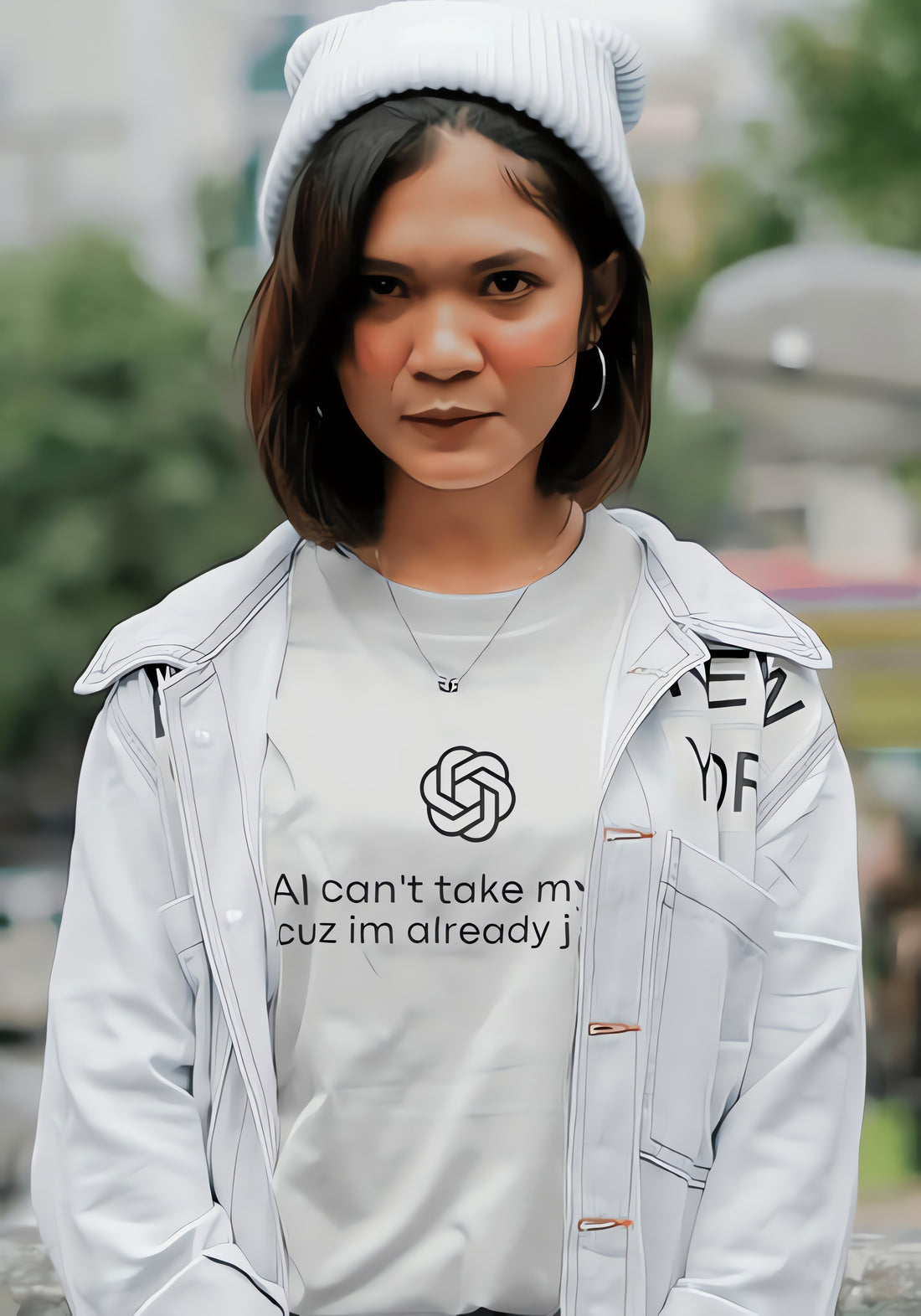 AI Can't Take My Job Tee - KAYSMAR