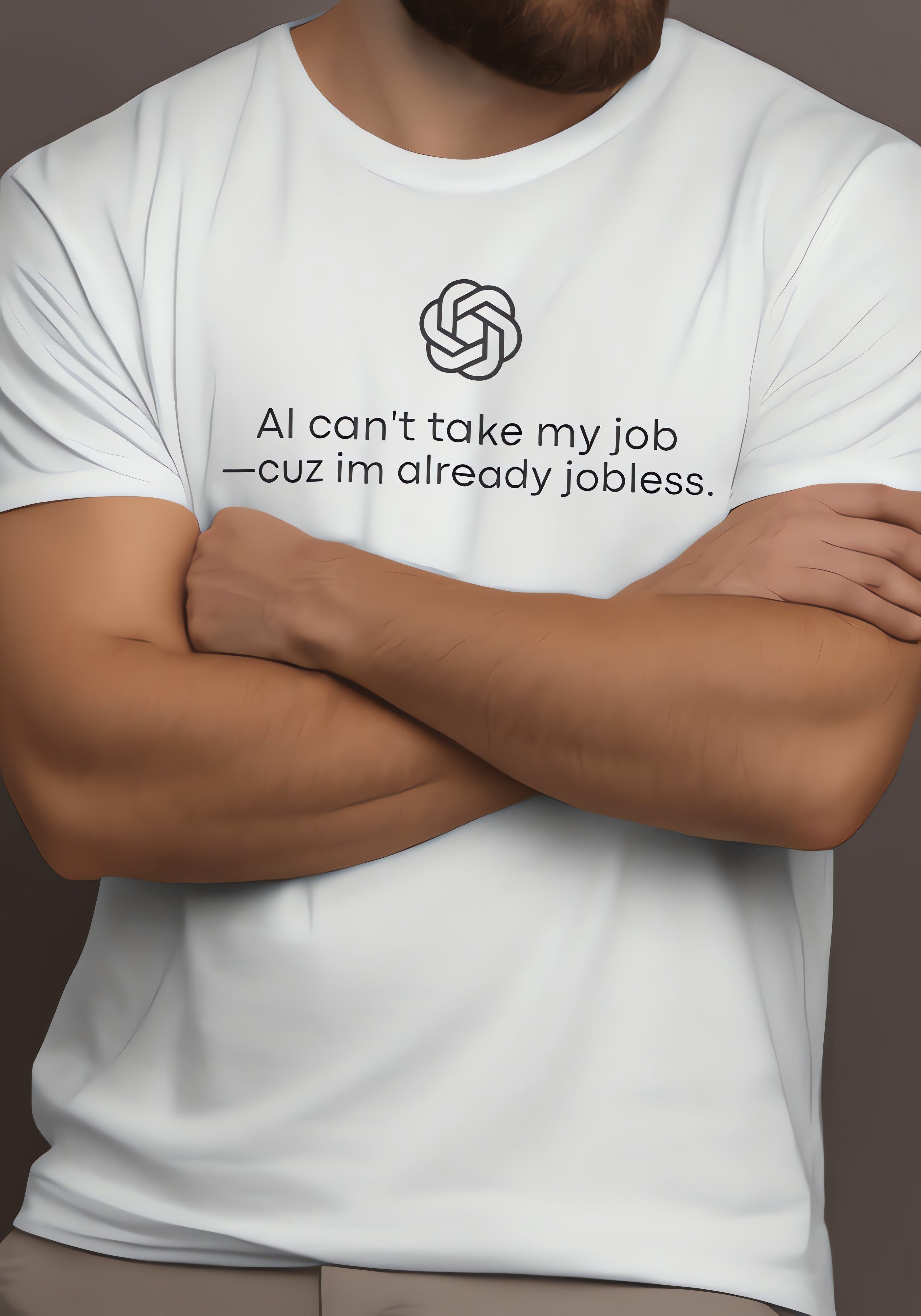 AI Can't Take My Job Tee - KAYSMAR