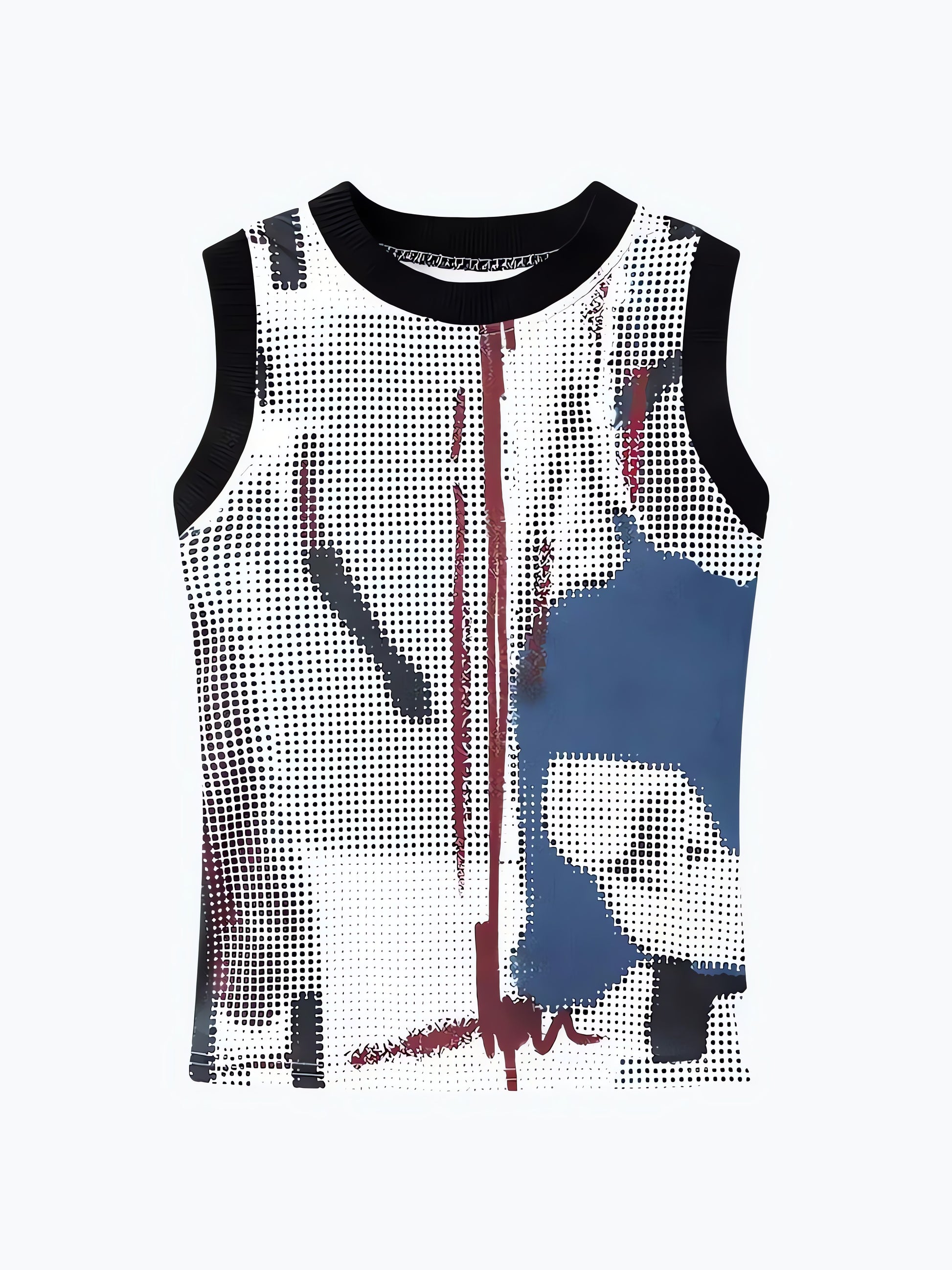 Abstract Printed Tank Top - KAYSMAR