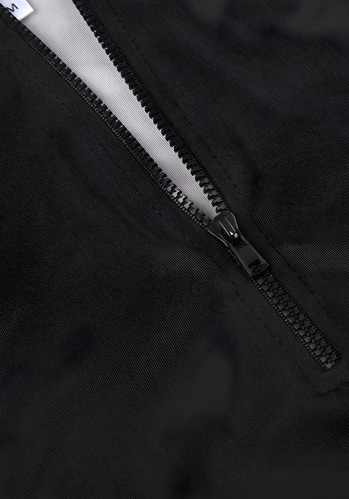 Acubi Open Back Zip-Up Top - KAYSMAR