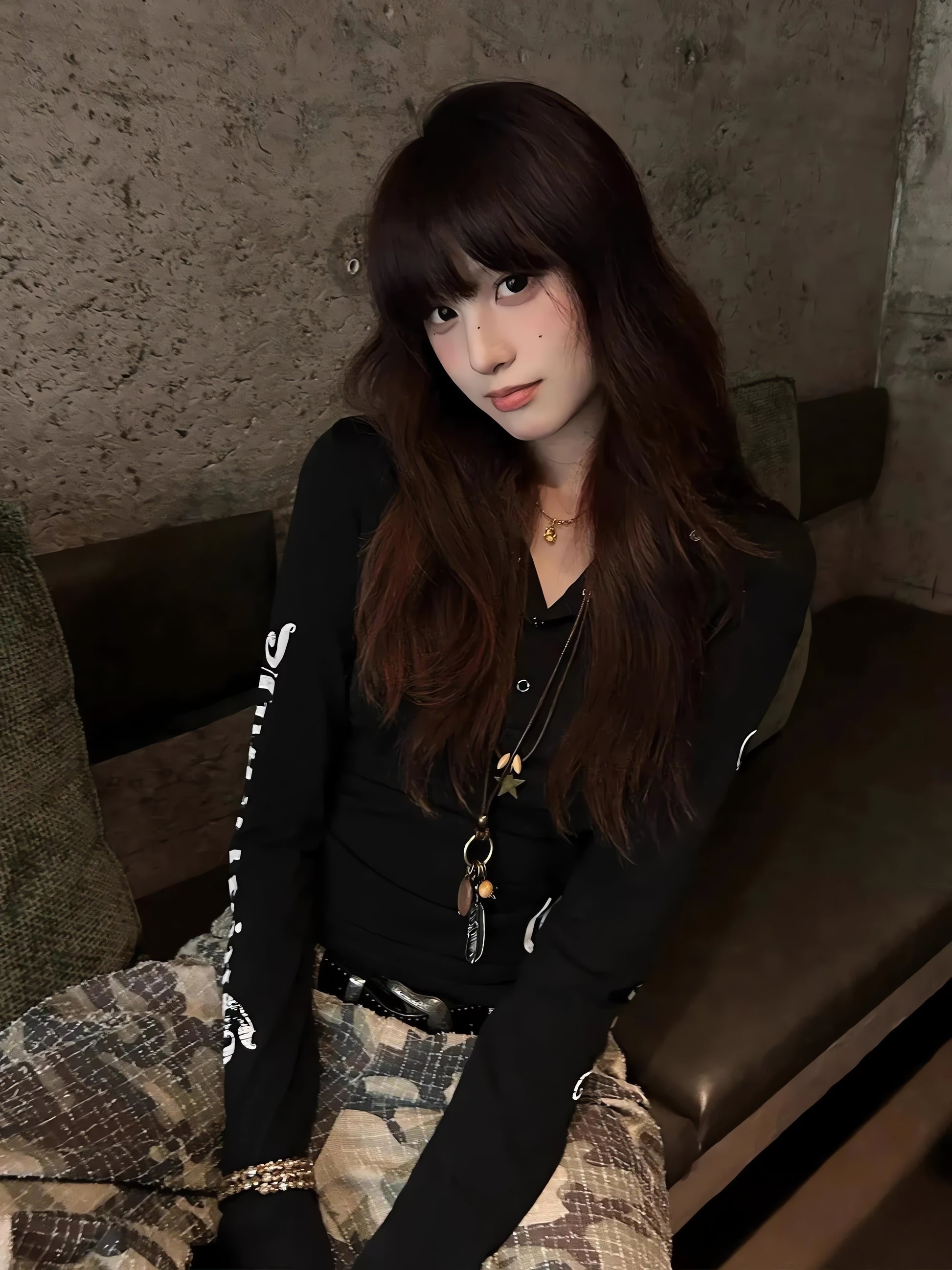Acubi Hooded Graphic Top - KAYSMAR