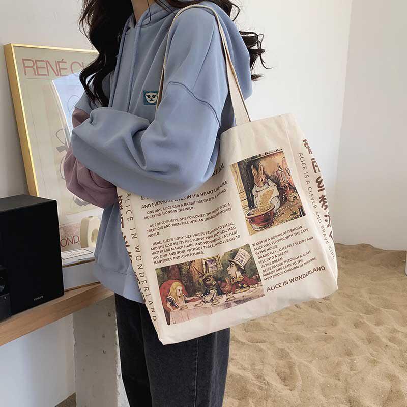 Alice in Wonderland Cloth Bag - KAYSMAR
