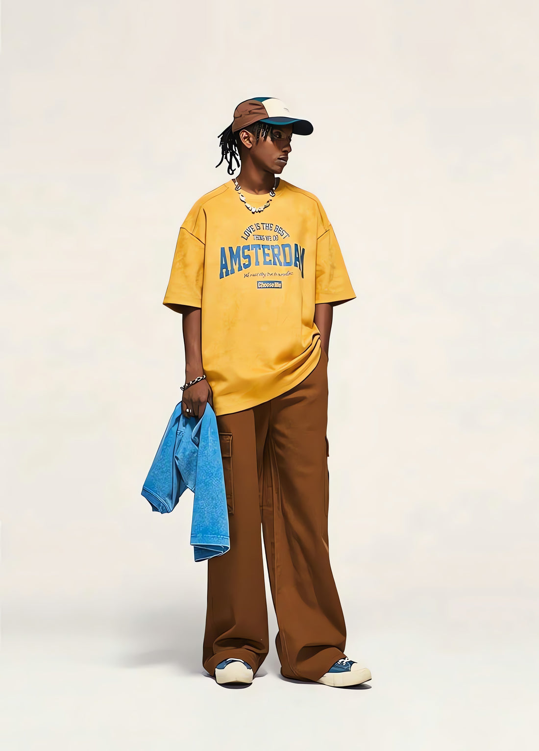 Amsterdam Suede Tee - KAYSMAR