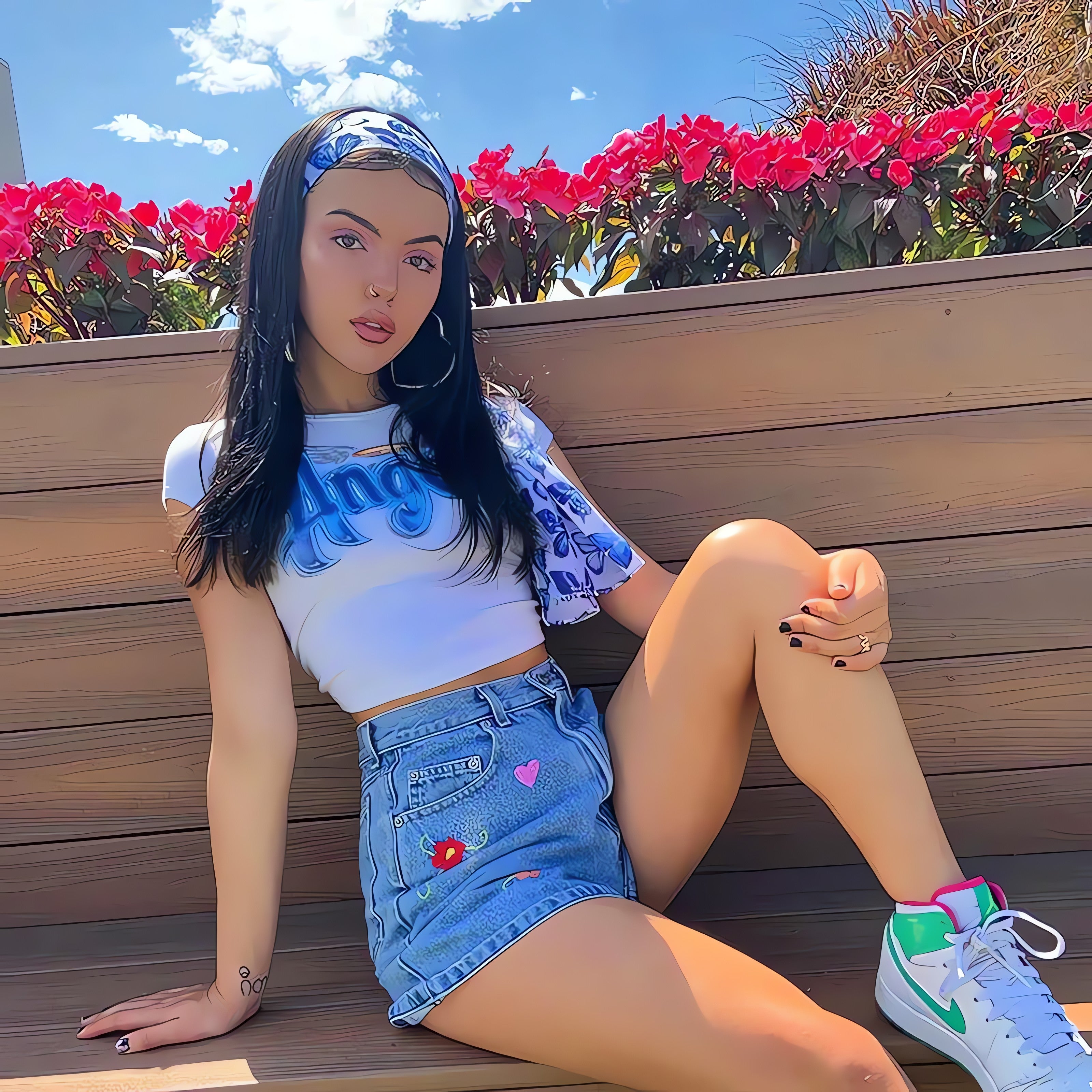 Angel Crop Top