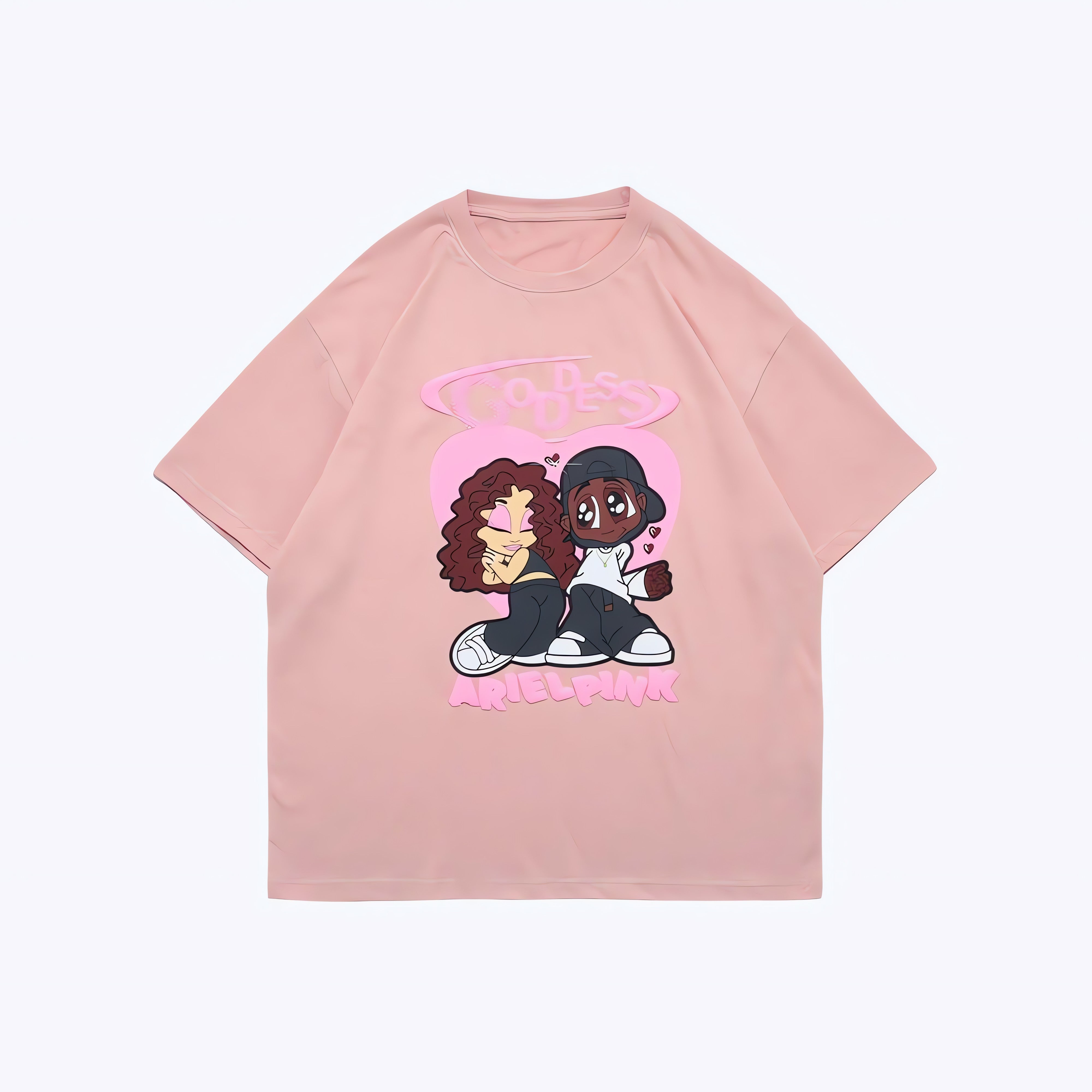 Ariel Pink Cute Couple Tee - KAYSMAR