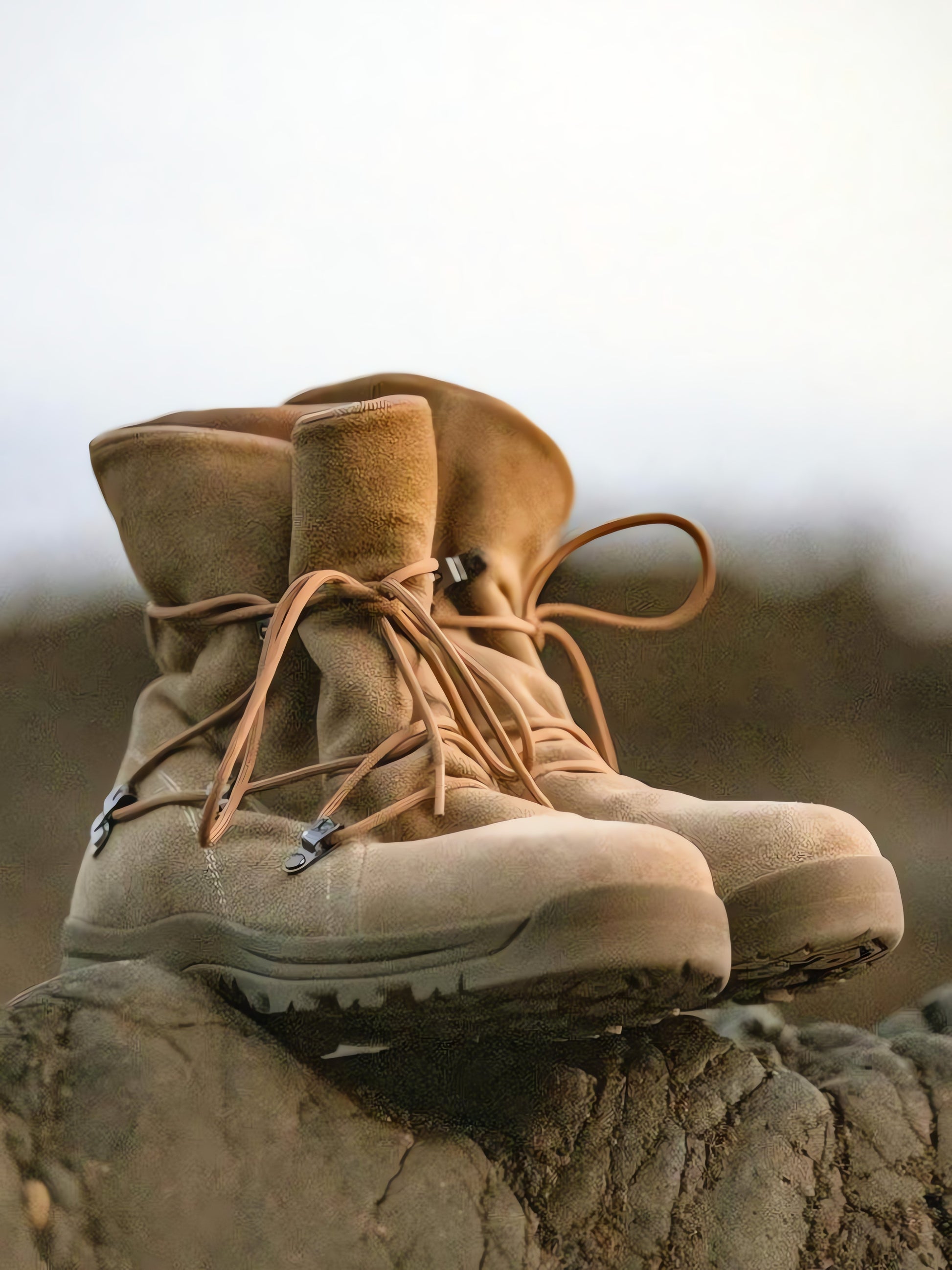 Army Style Lace Up Hiking Boots - KAYSMAR