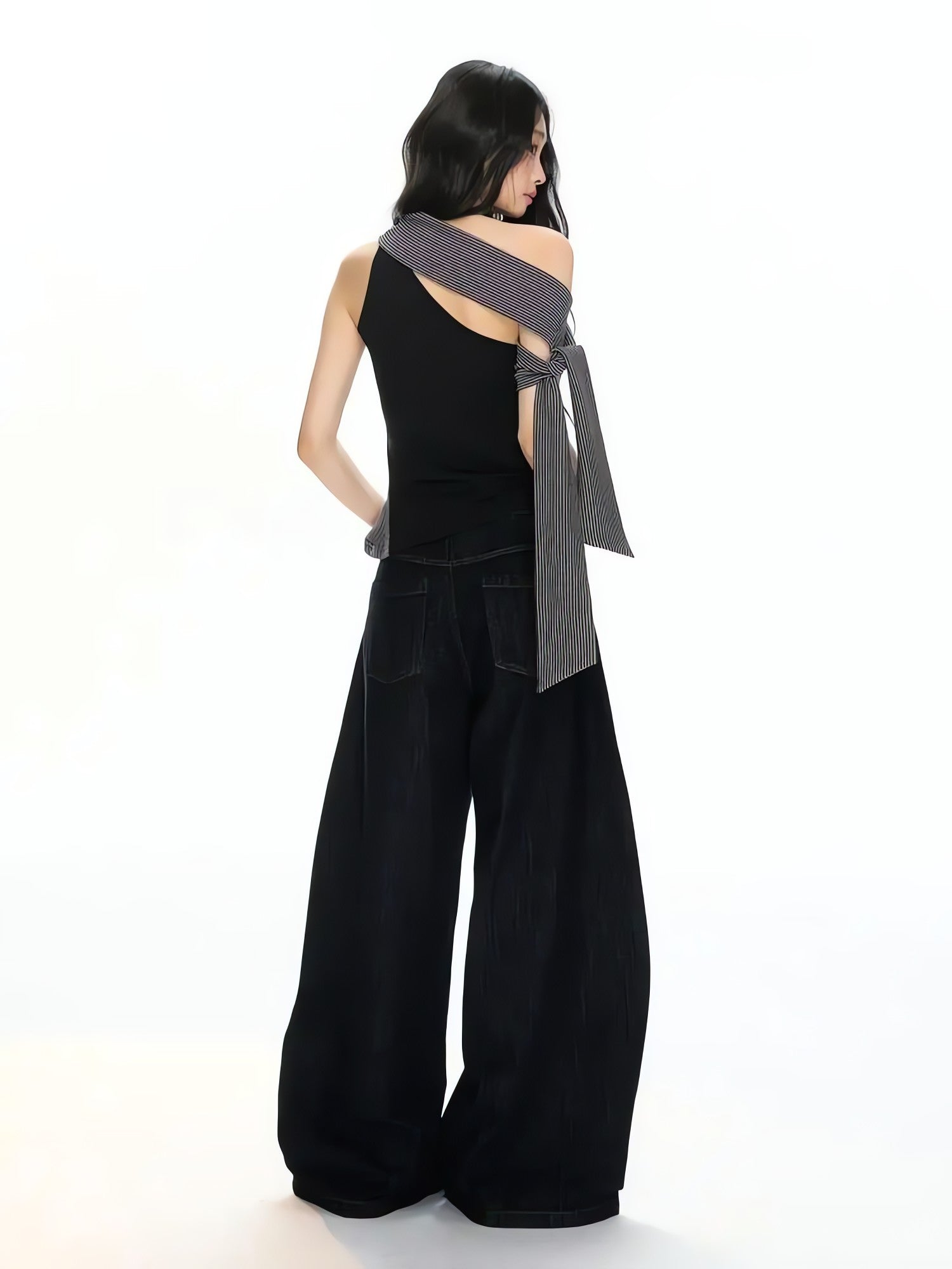 Asymmetric One Shoulder Top - KAYSMAR
