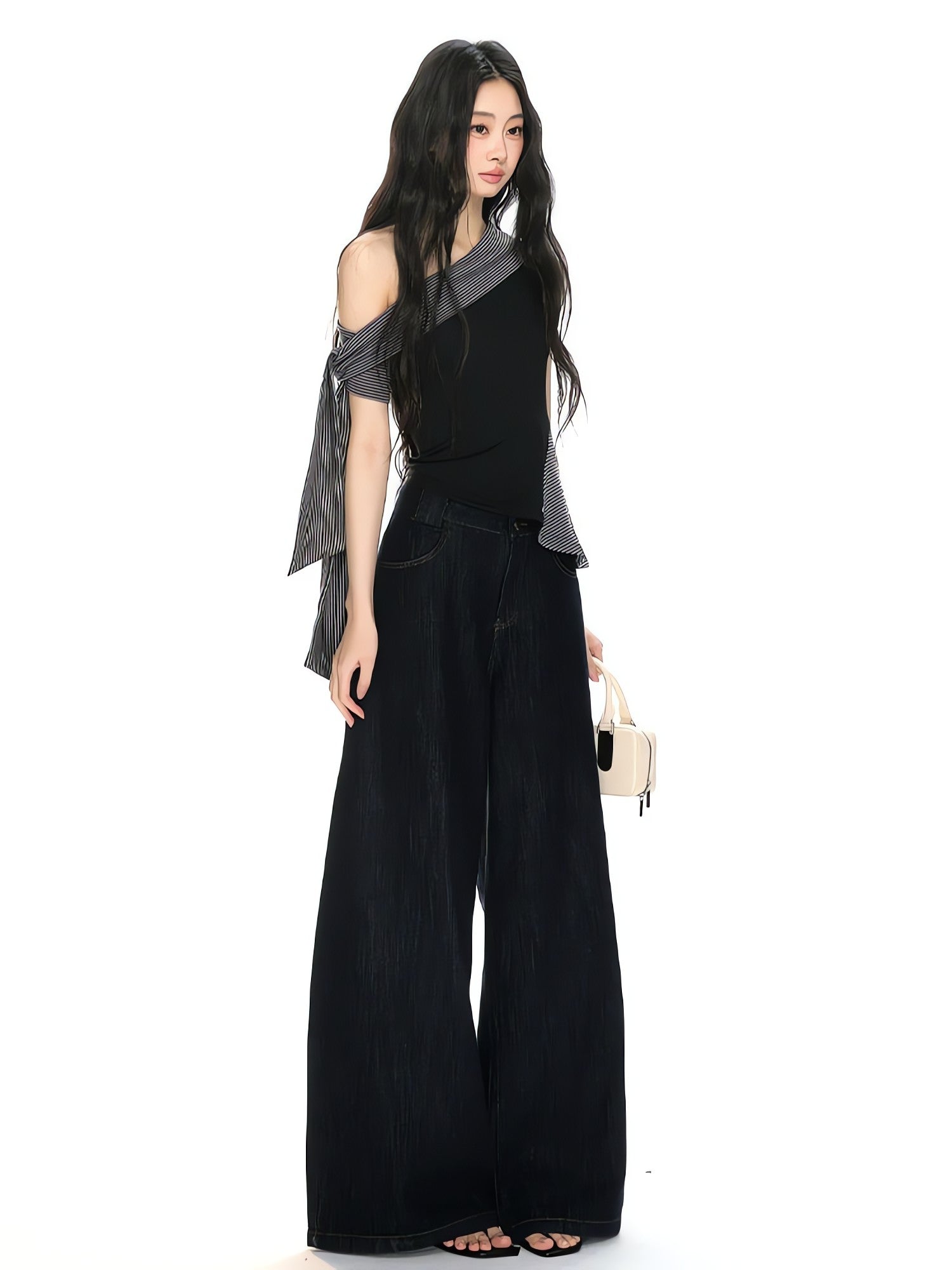 Asymmetric One Shoulder Top - KAYSMAR