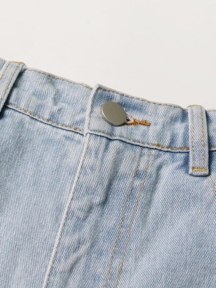 Baddie Embellished Cut-Out Jeans - KAYSMAR