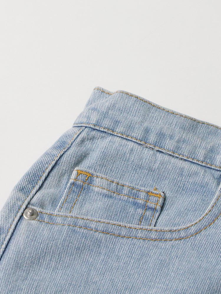 Baddie Embellished Cut-Out Jeans - KAYSMAR