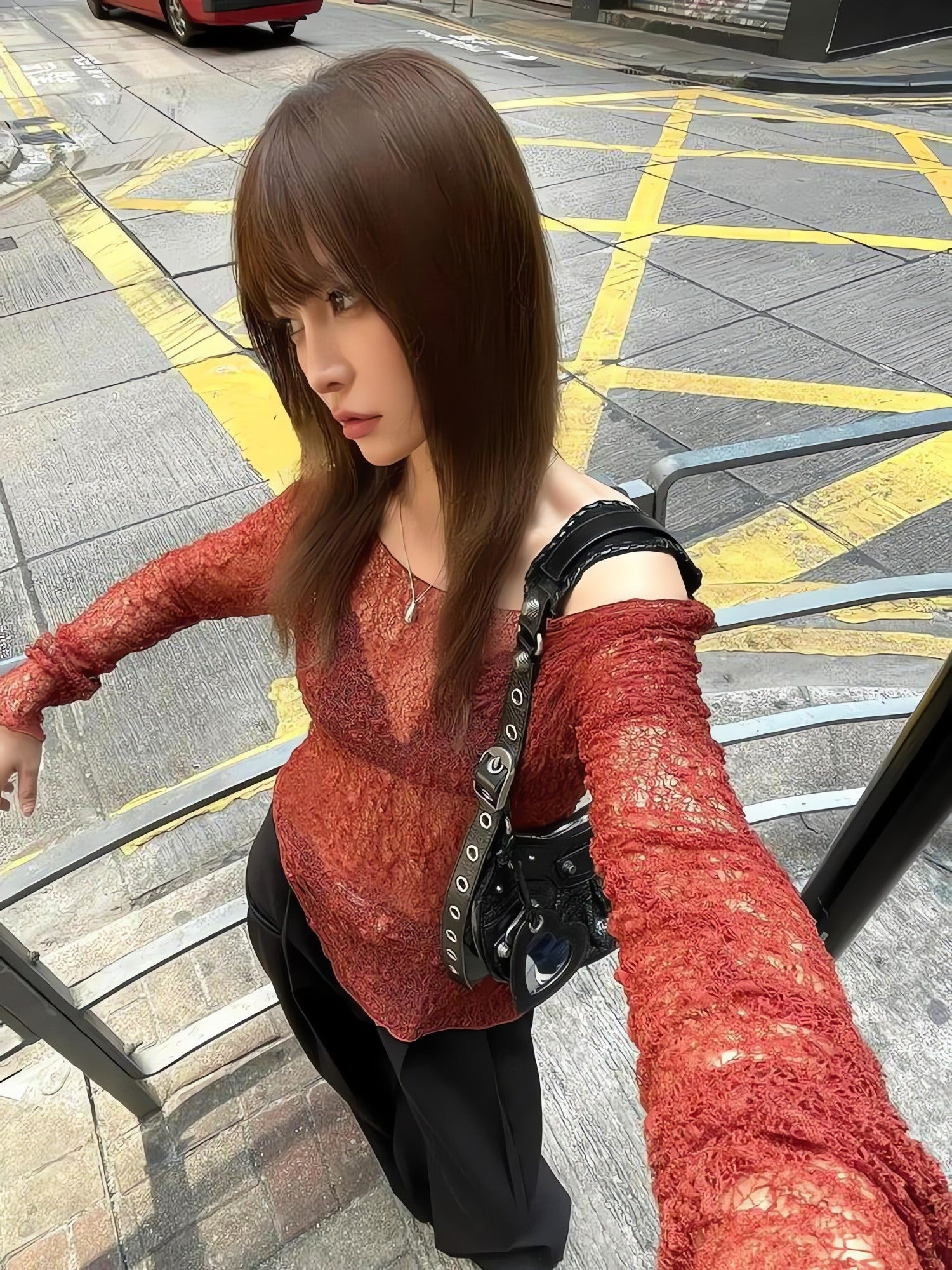 Baddie Lace Sheer Top - KAYSMAR