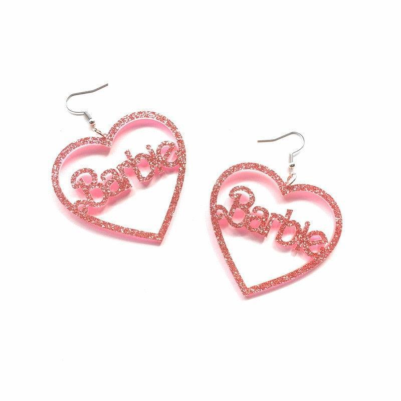 Barbie Glitter Earrings - KAYSMAR