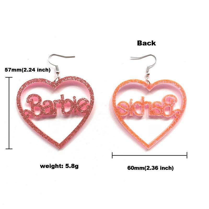 Barbie Glitter Earrings - KAYSMAR