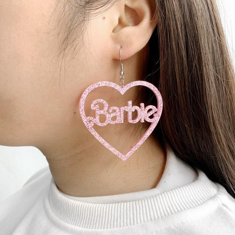 Barbie Glitter Earrings - KAYSMAR