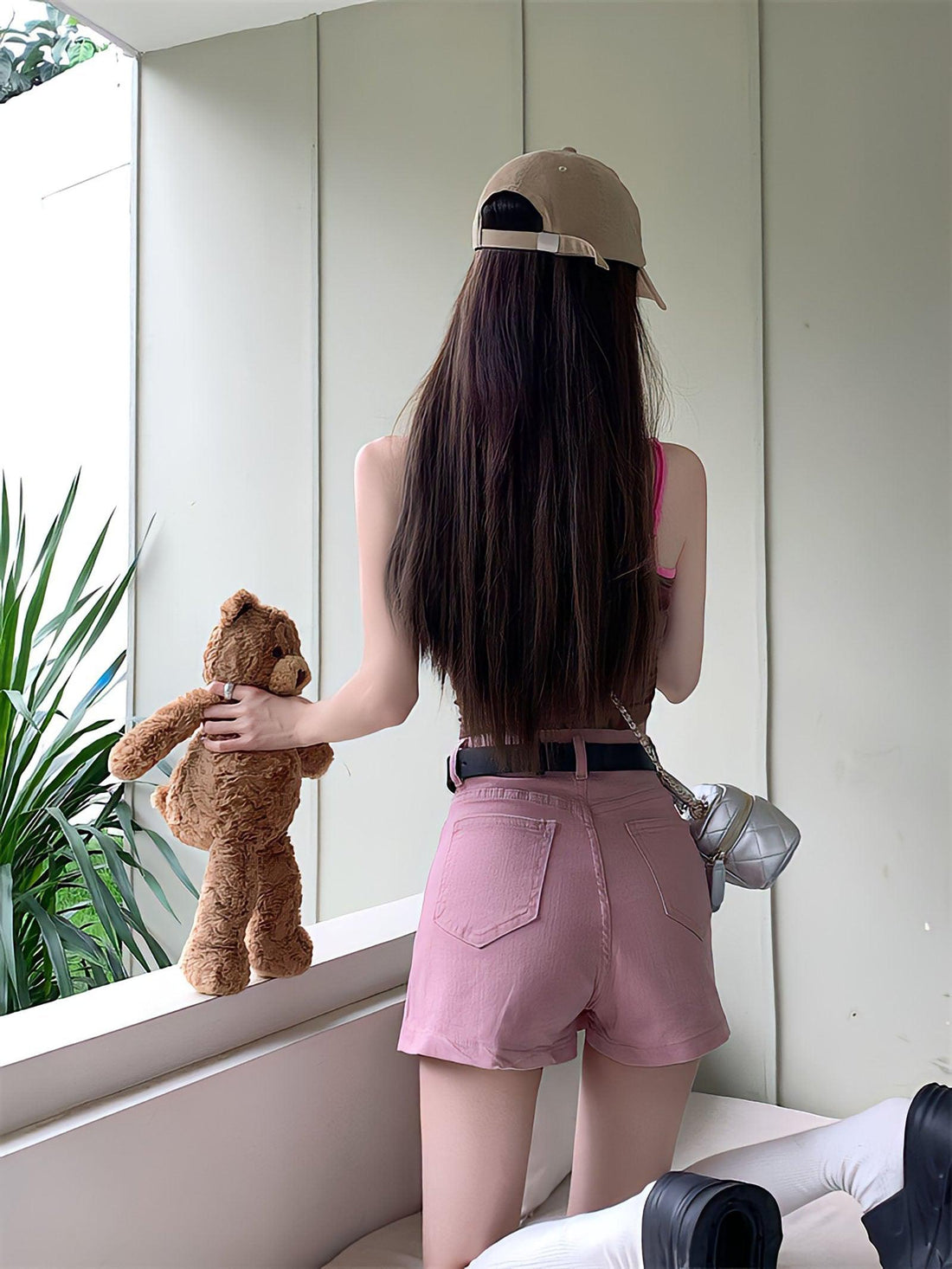 Barbie Side Slit Denim Mini Skirt - KAYSMAR