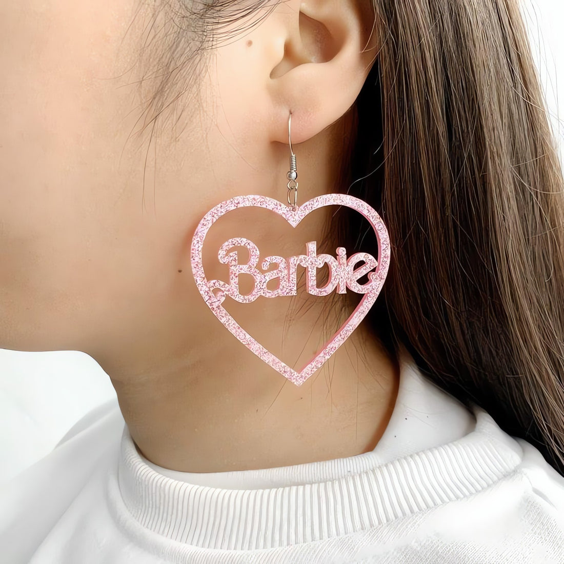 Barbie Glitter Earrings - KAYSMAR