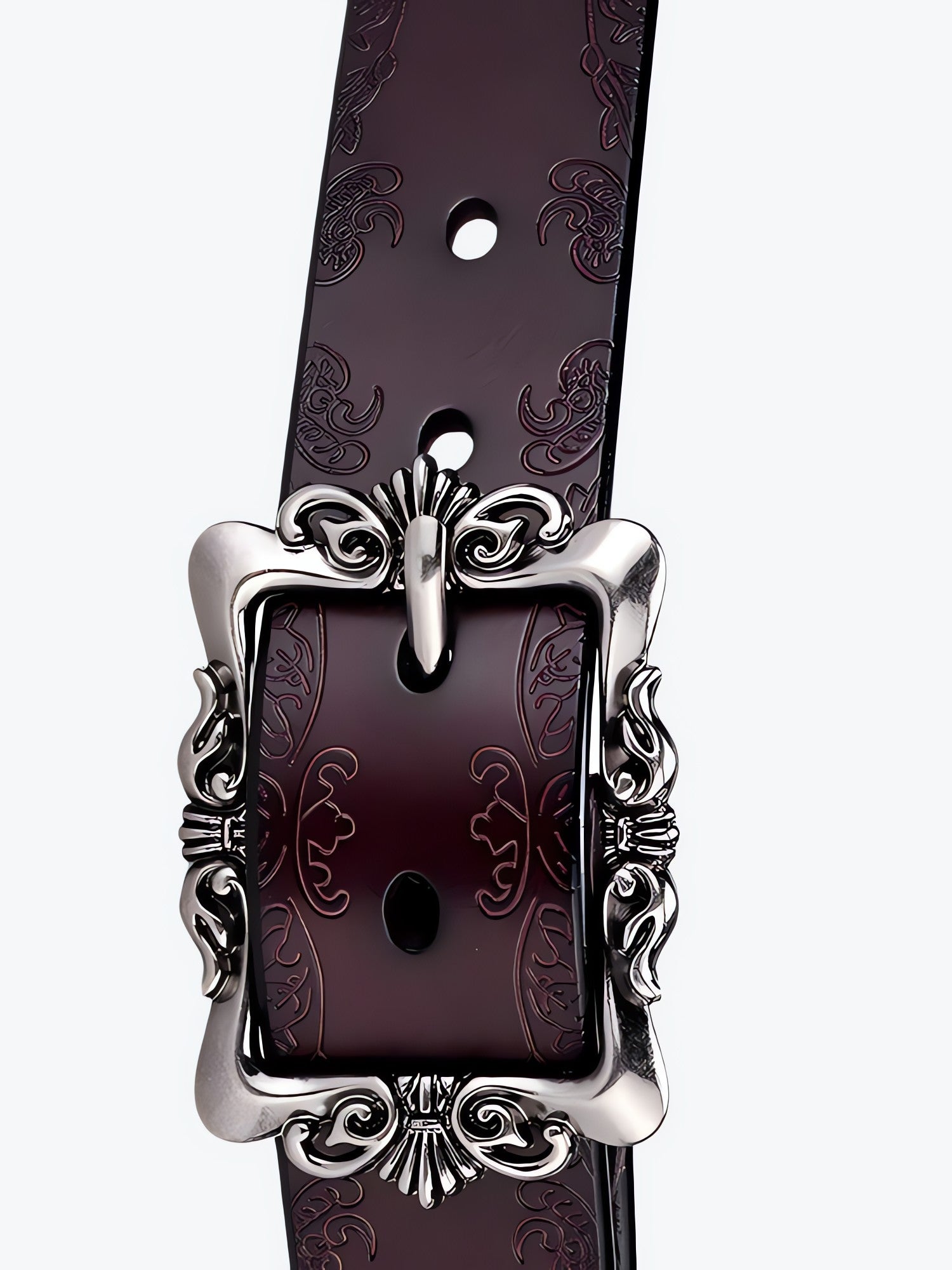 Baroque Faux Leather Belt - KAYSMAR