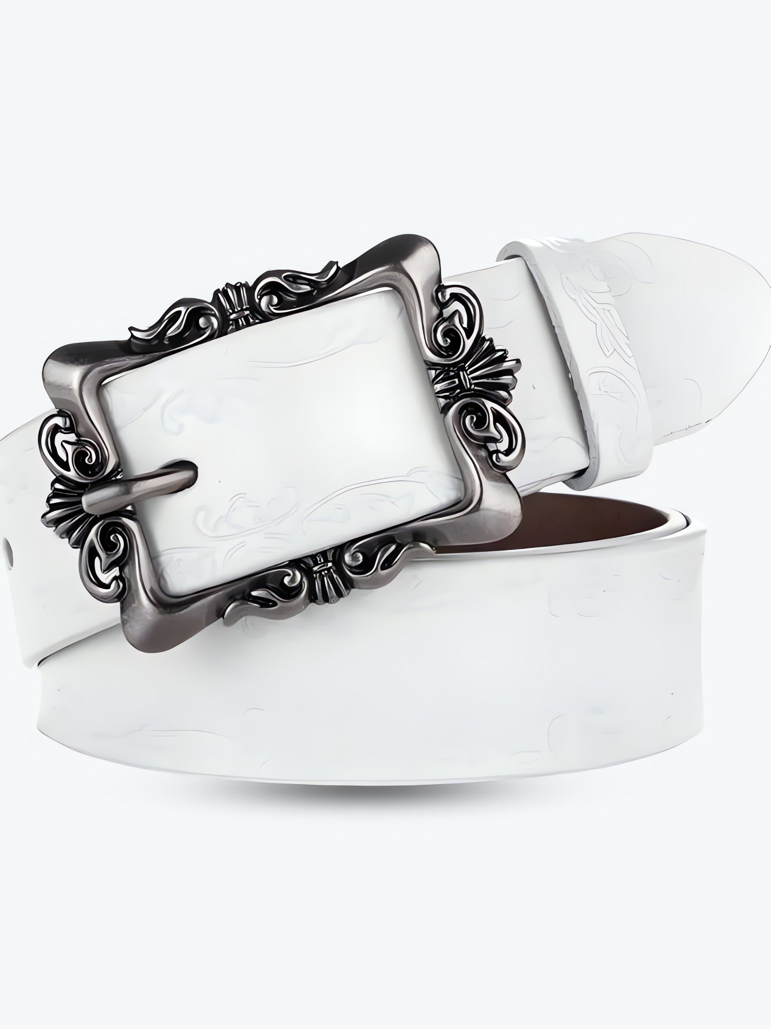 Baroque Faux Leather Belt - KAYSMAR