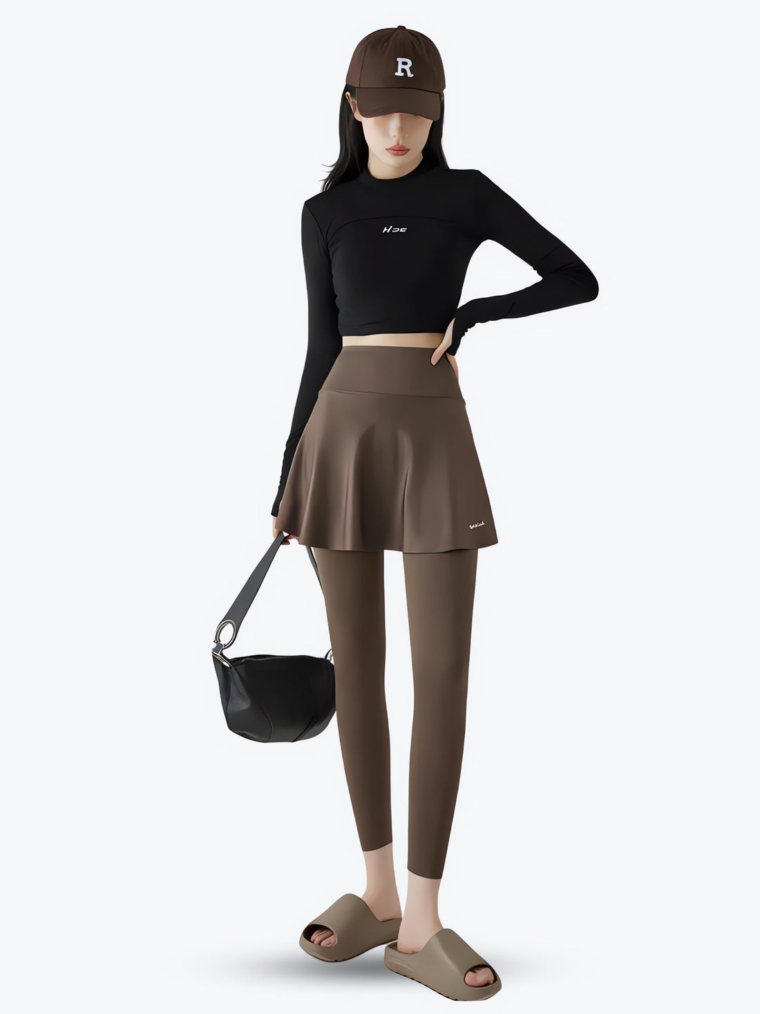 Basic Sport Leggings Mini Skirt - KAYSMAR