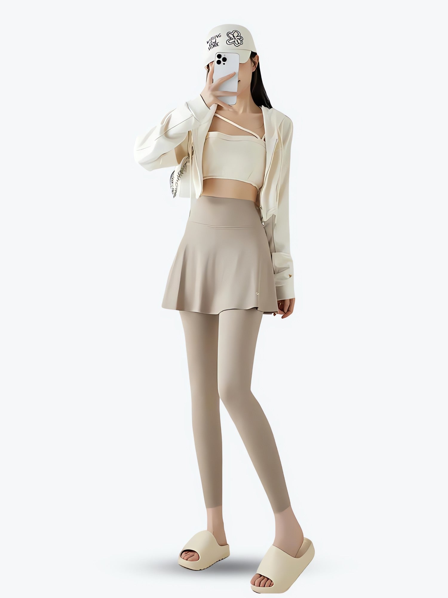 Basic Sport Leggings Mini Skirt - KAYSMAR