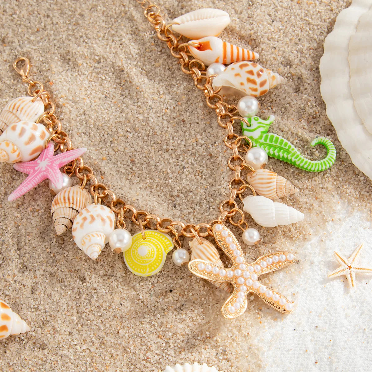 Beach Charm Belly Chain & Anklet - KAYSMAR
