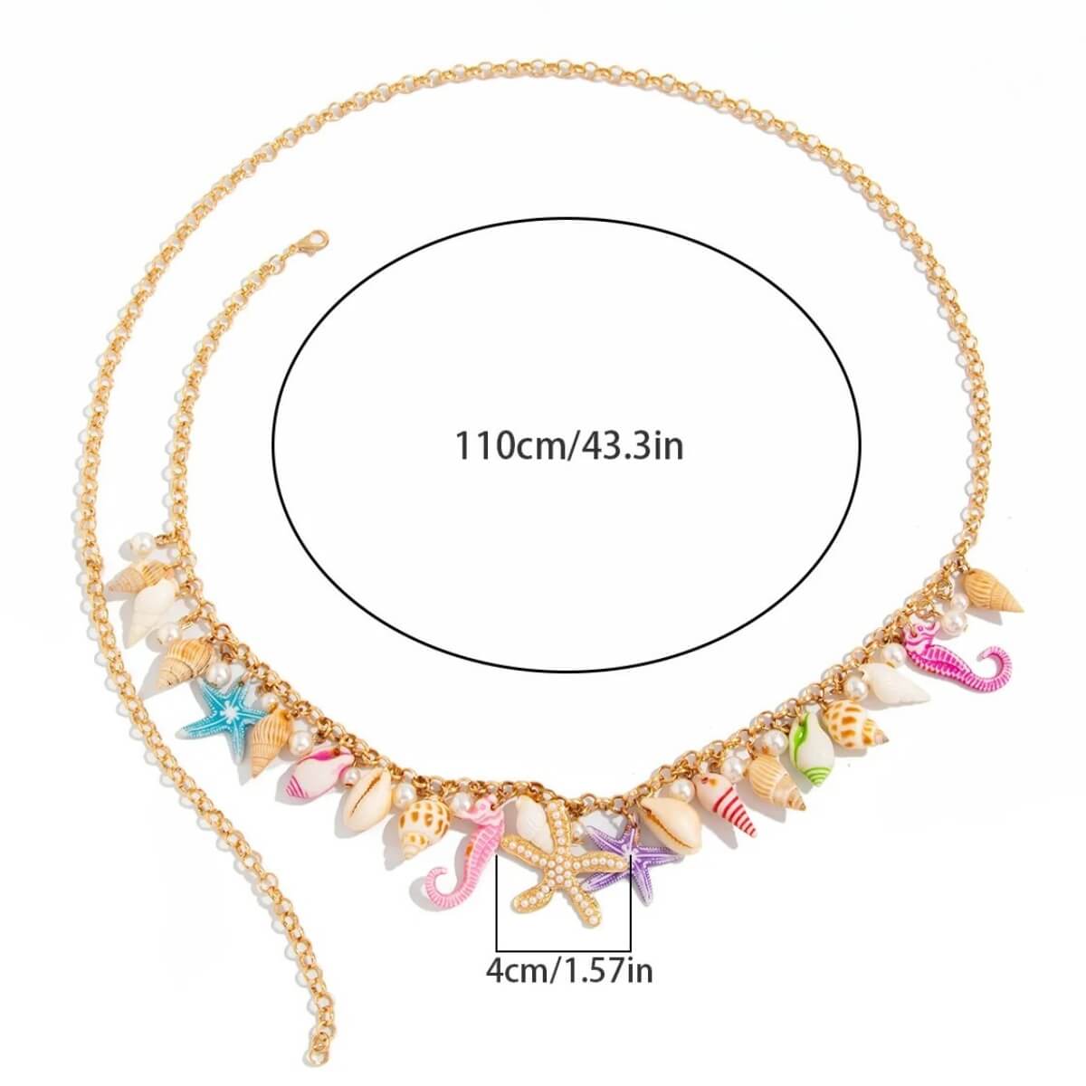 Beach Charm Belly Chain & Anklet - KAYSMAR
