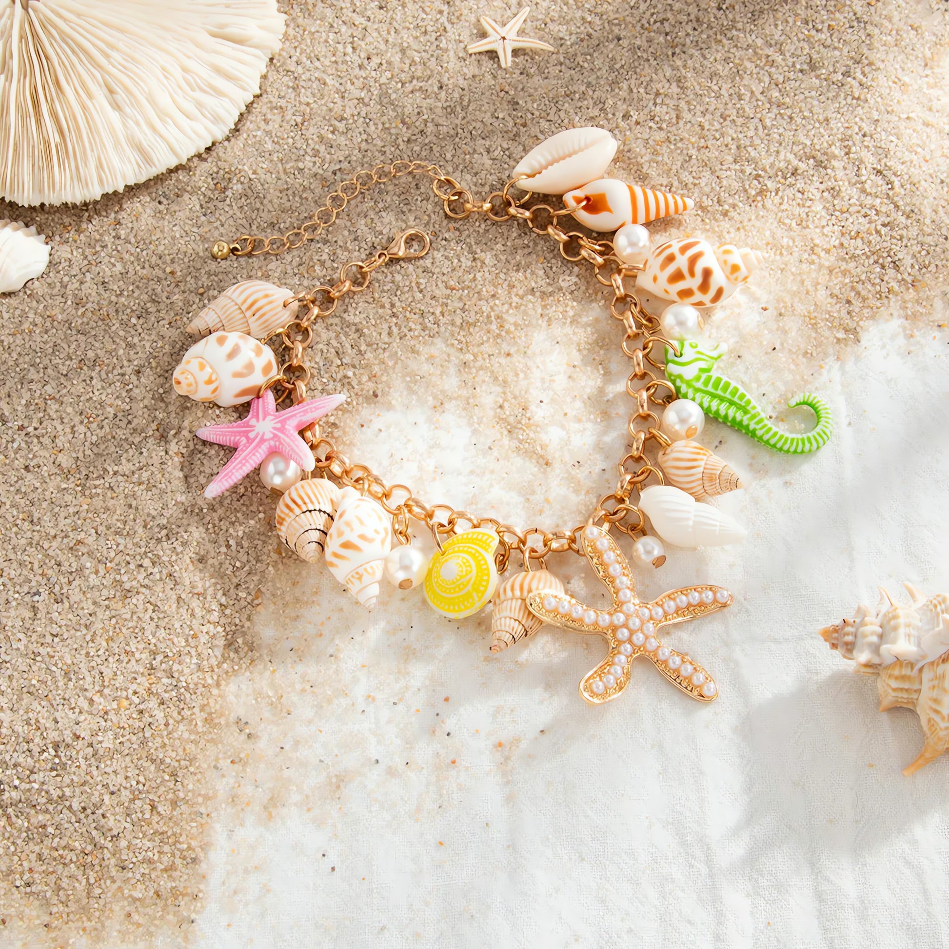 Beach Charm Belly Chain & Anklet - KAYSMAR