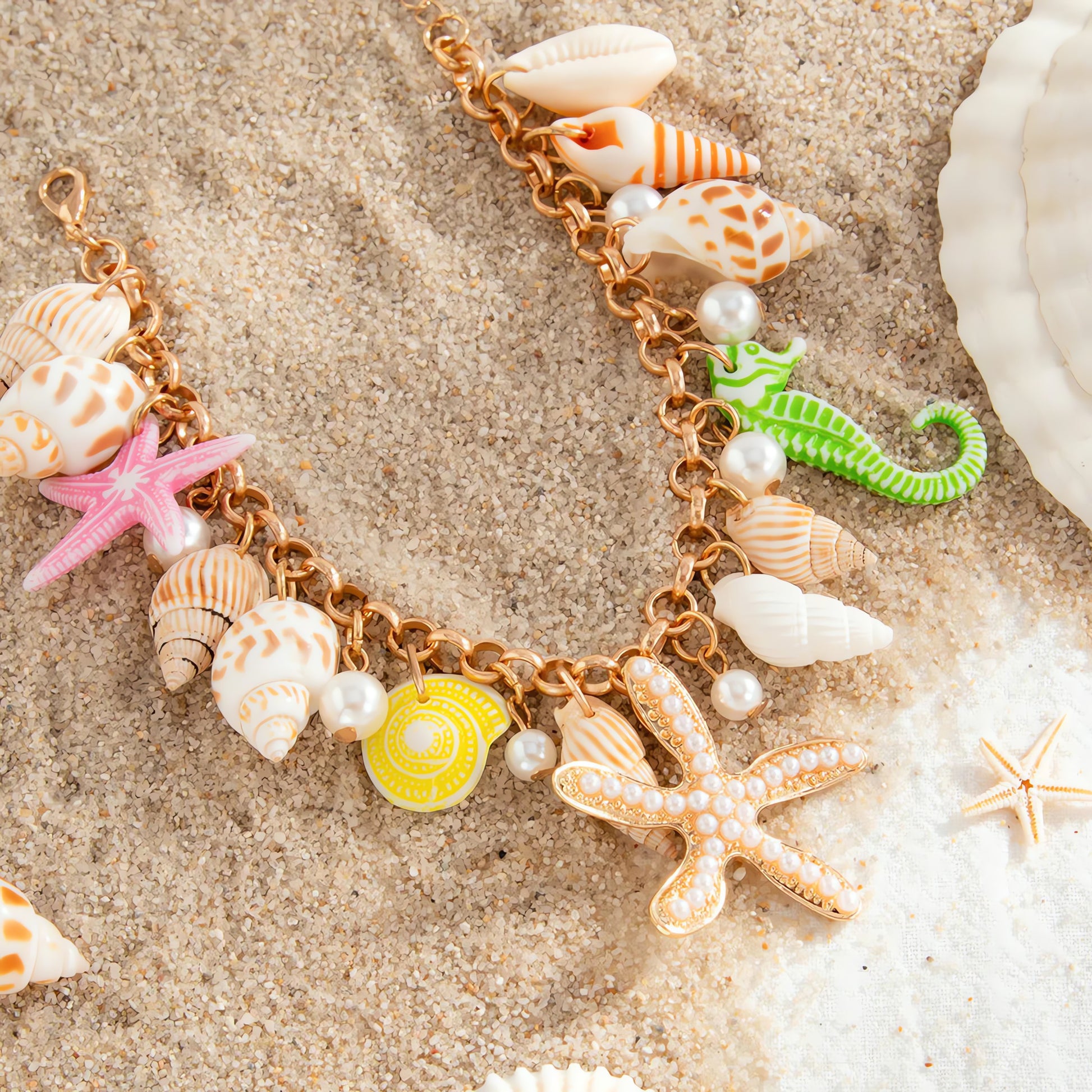 Beach Charm Belly Chain & Anklet - KAYSMAR
