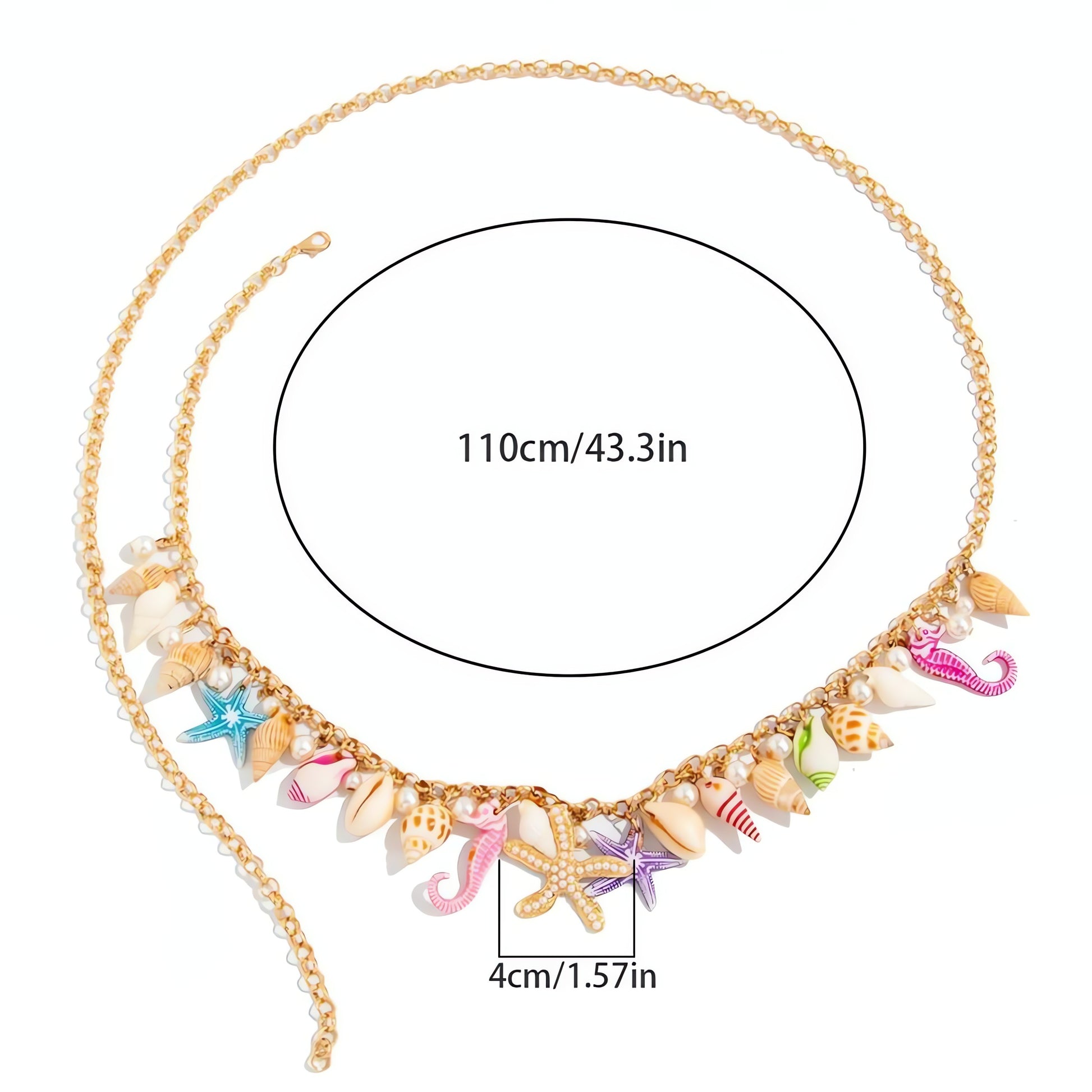 Beach Charm Belly Chain & Anklet - KAYSMAR