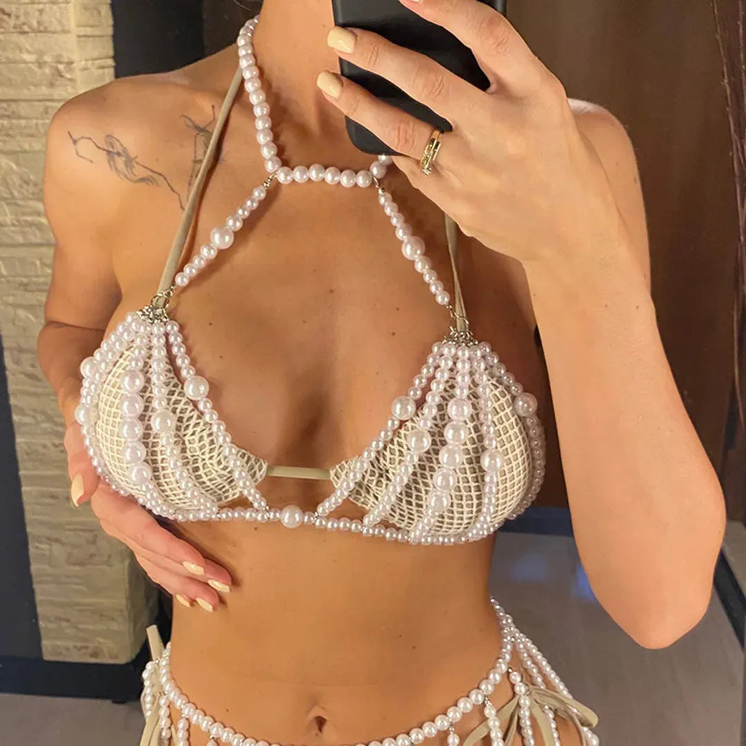 Beaded Bikini Set - KAYSMAR