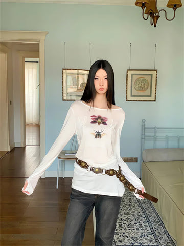 Beetle & Orchid Top - KAYSMAR