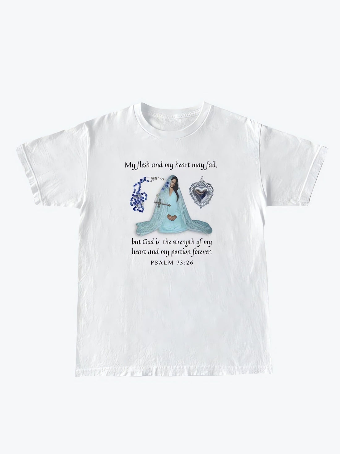 Bible Psalm 73:26 Tee - KAYSMAR