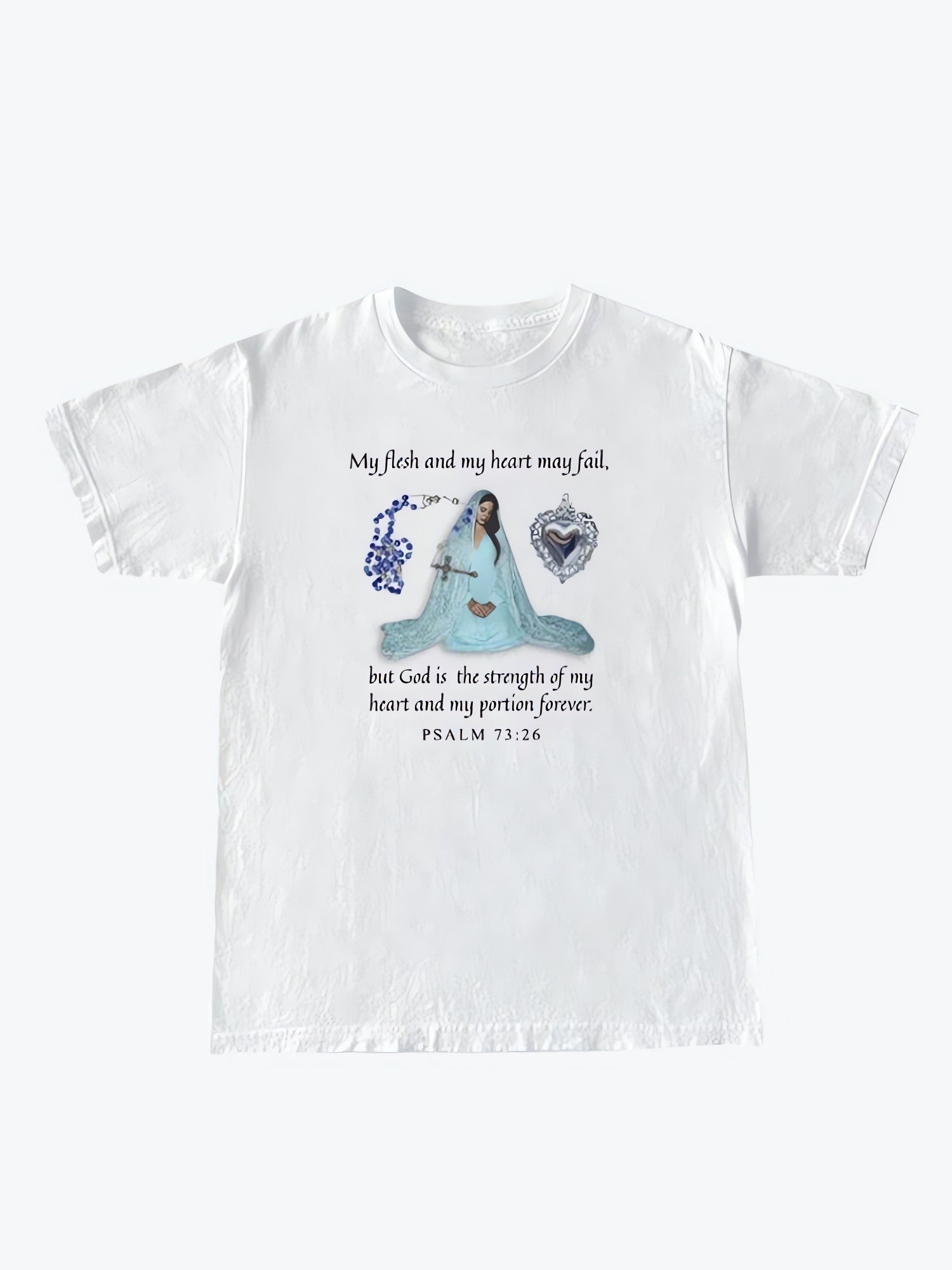 Bible Psalm 73:26 Tee - KAYSMAR