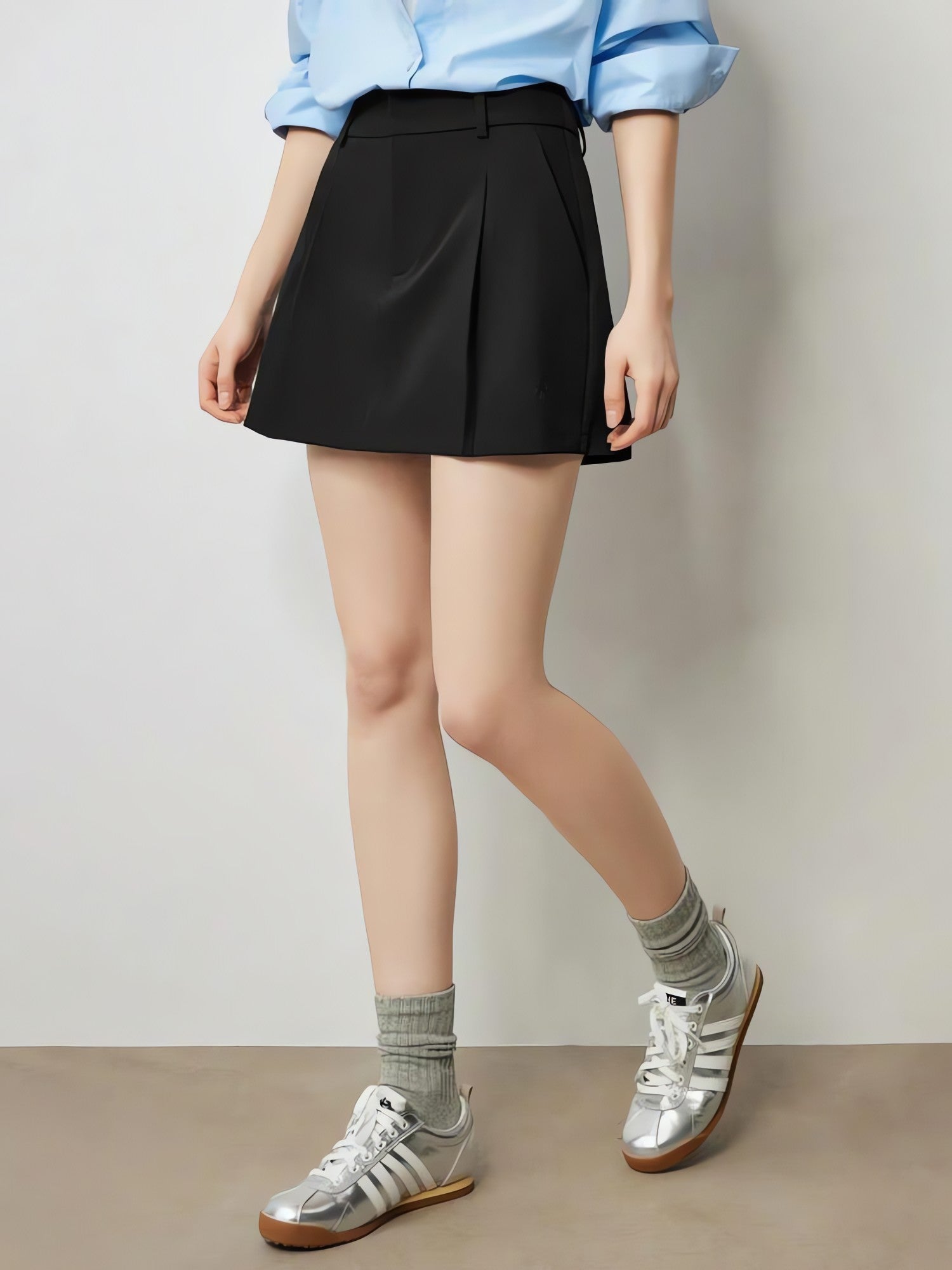 Black Mini Skort - KAYSMAR