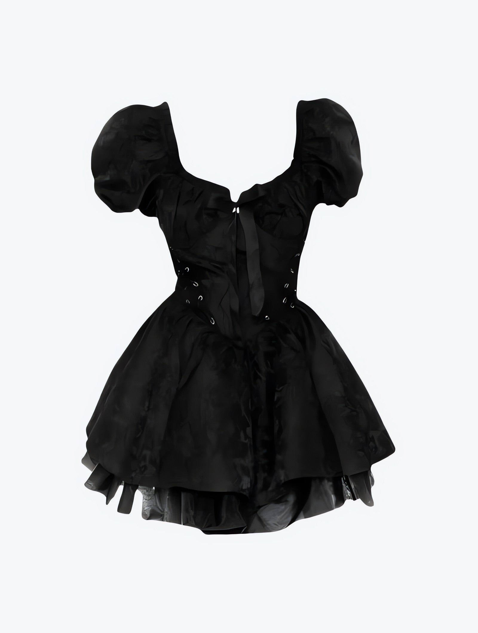 Black Princess Mini Dress - KAYSMAR