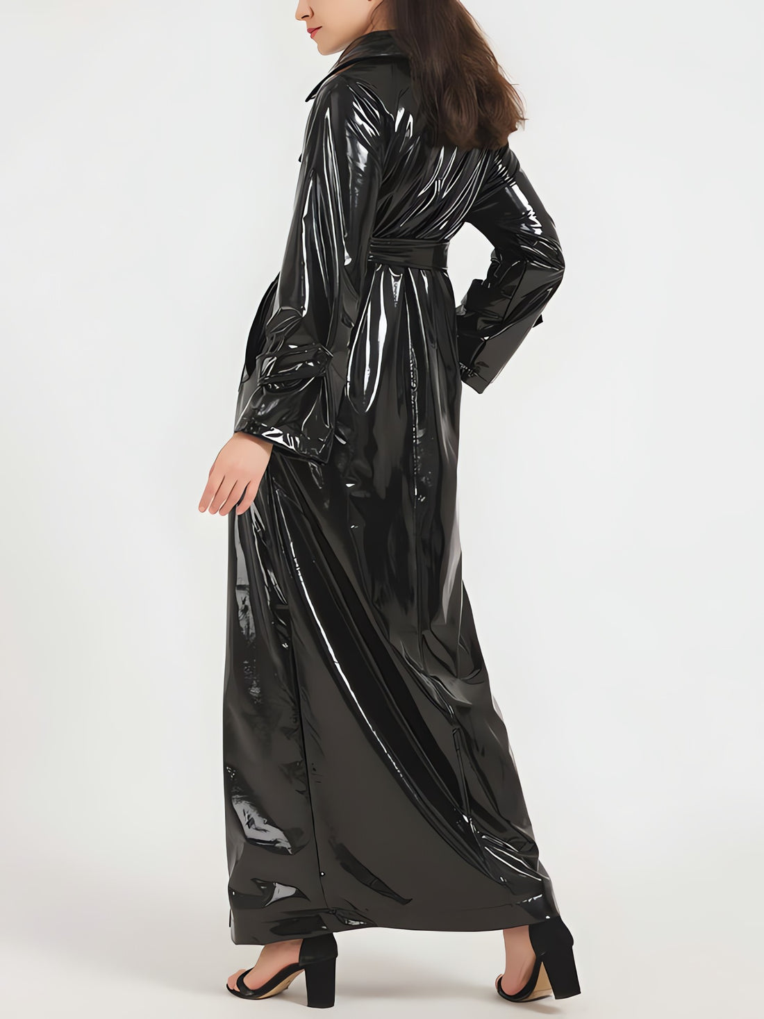 Black Trench Coat - KAYSMAR