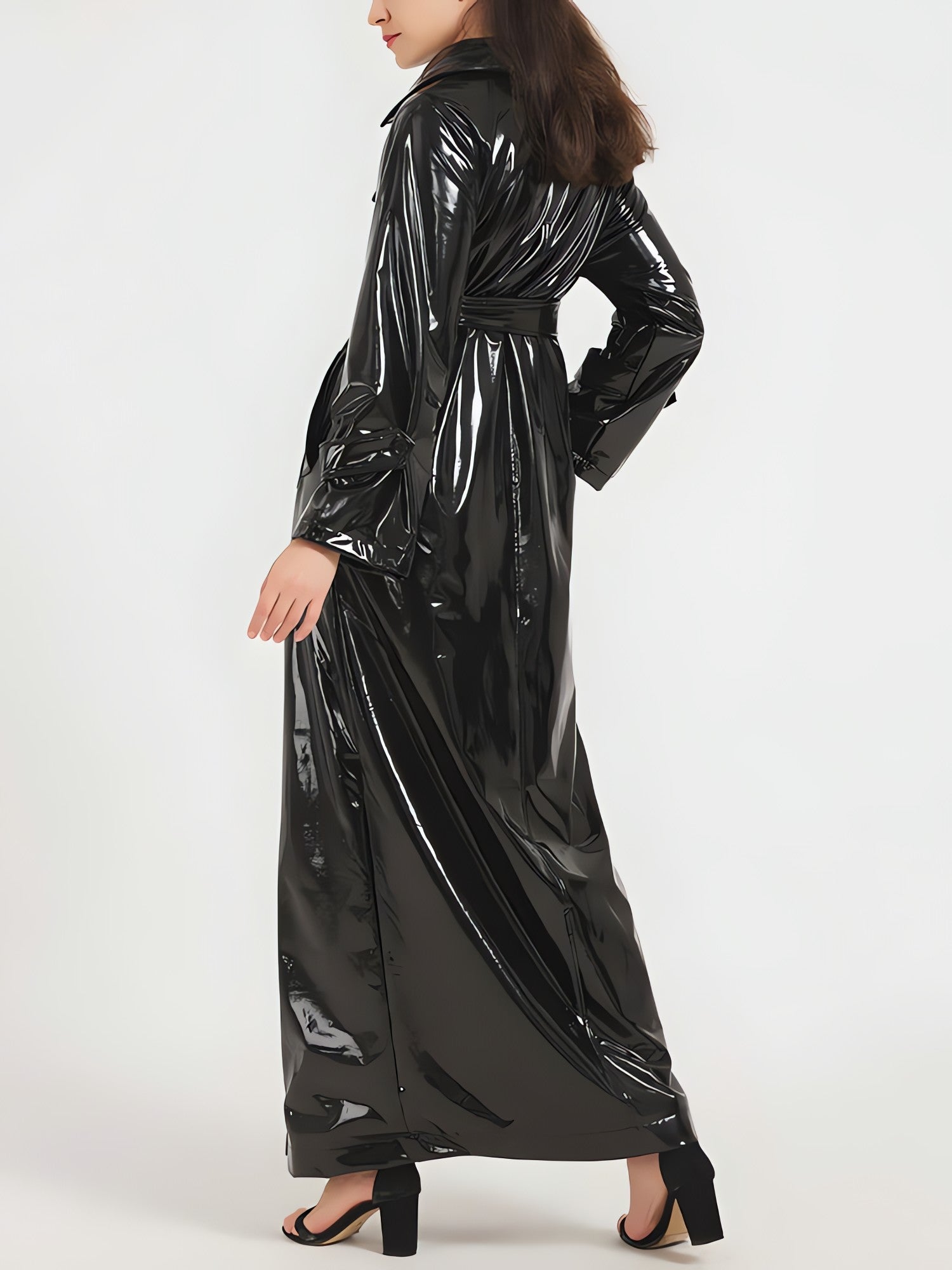 Black Trench Coat - KAYSMAR