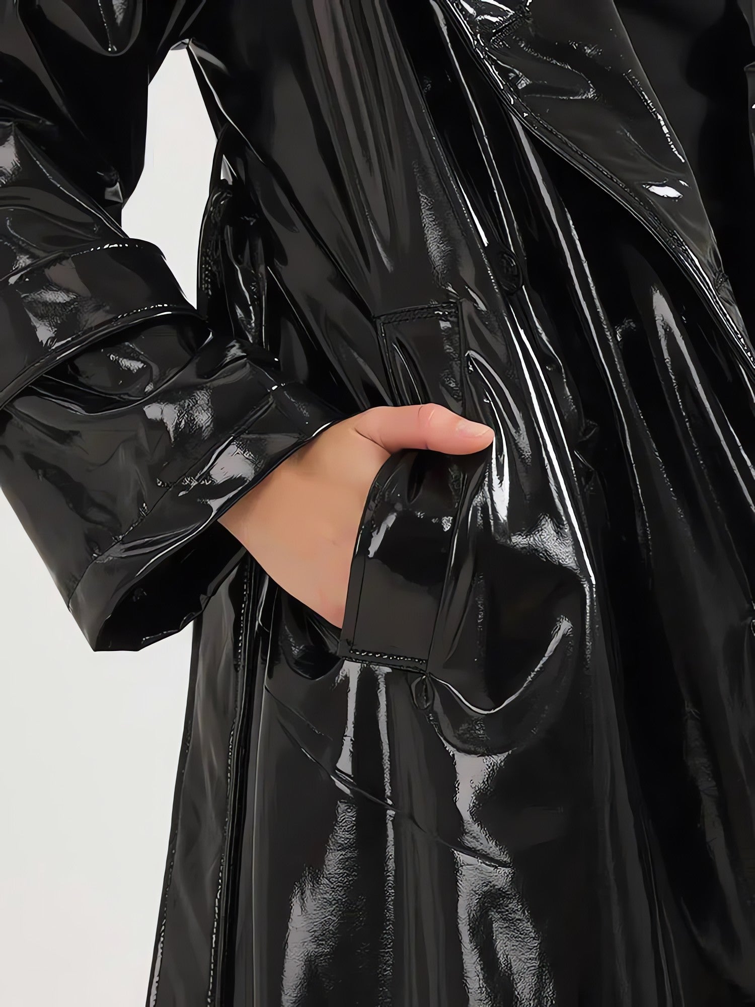 Black Trench Coat - KAYSMAR