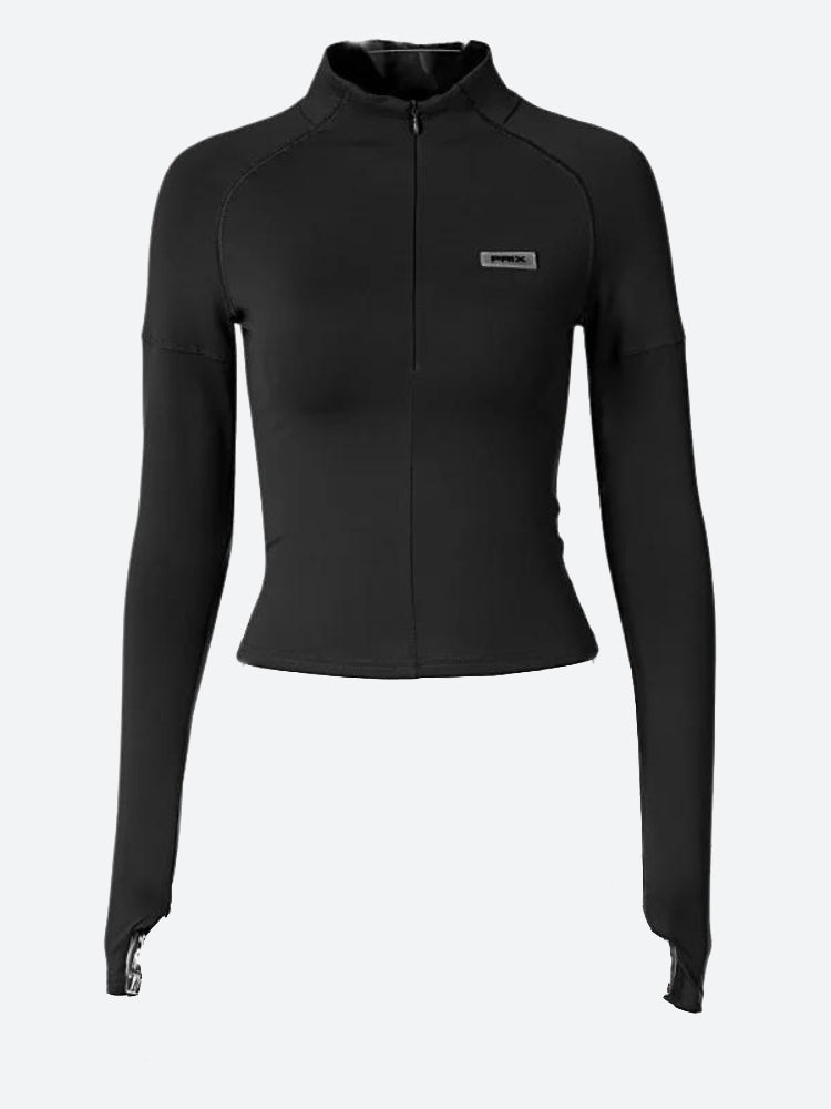 Bodycon Half Zip-Up Top - KAYSMAR