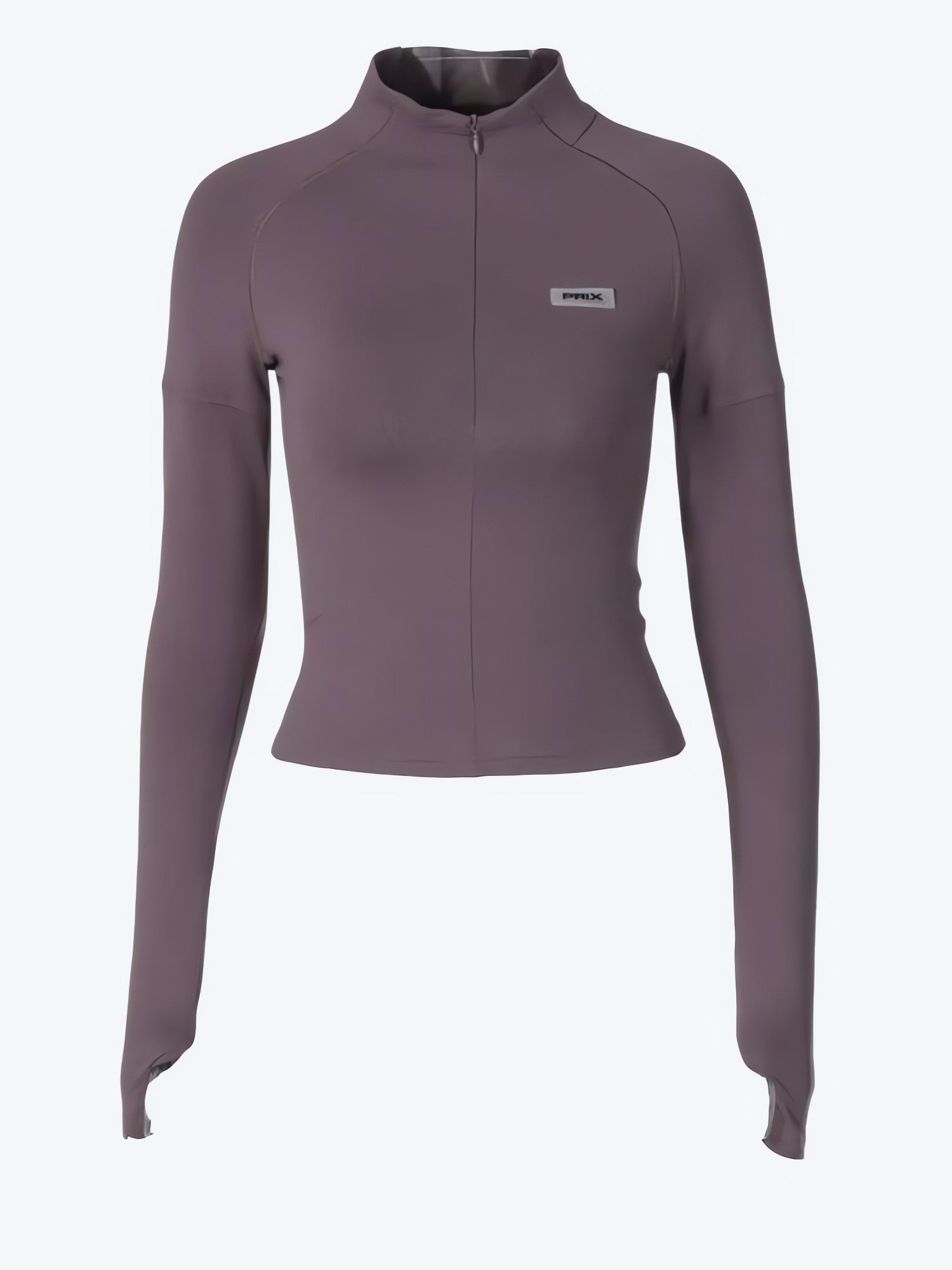 Bodycon Half Zip-Up Top - KAYSMAR