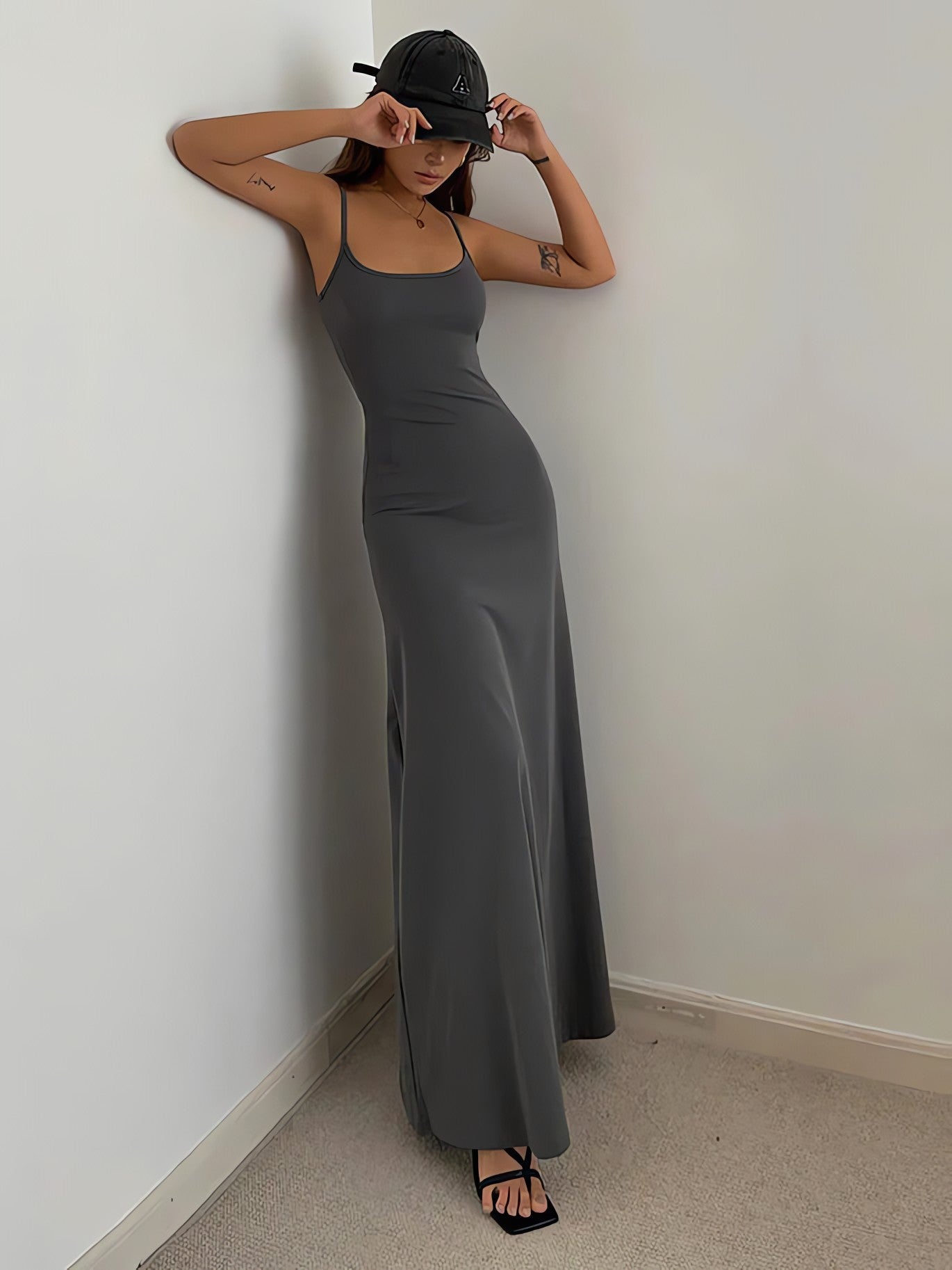 Bodycon Maxi Dress - KAYSMAR