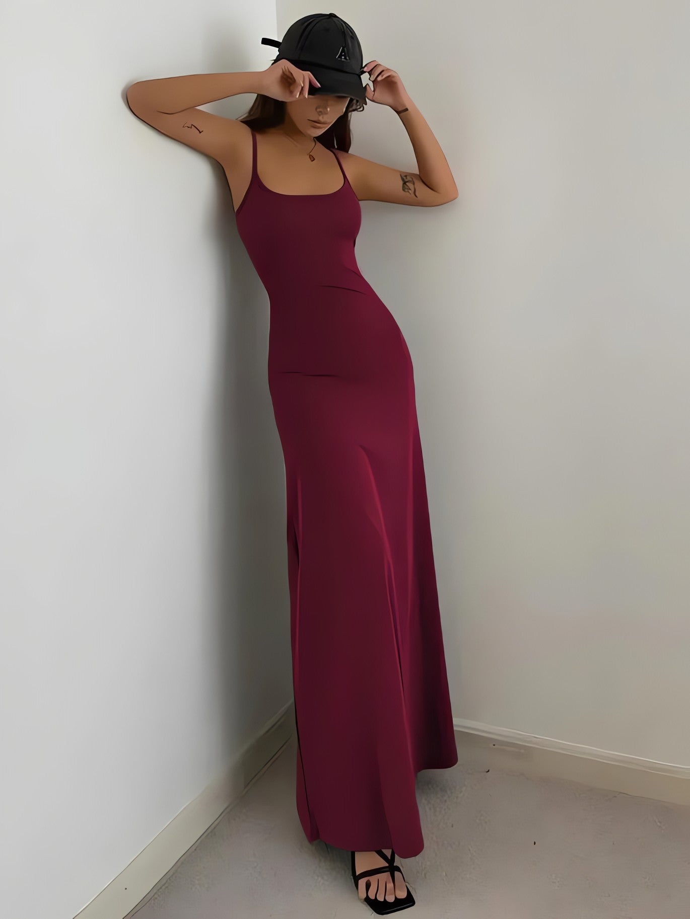 Bodycon Maxi Dress - KAYSMAR